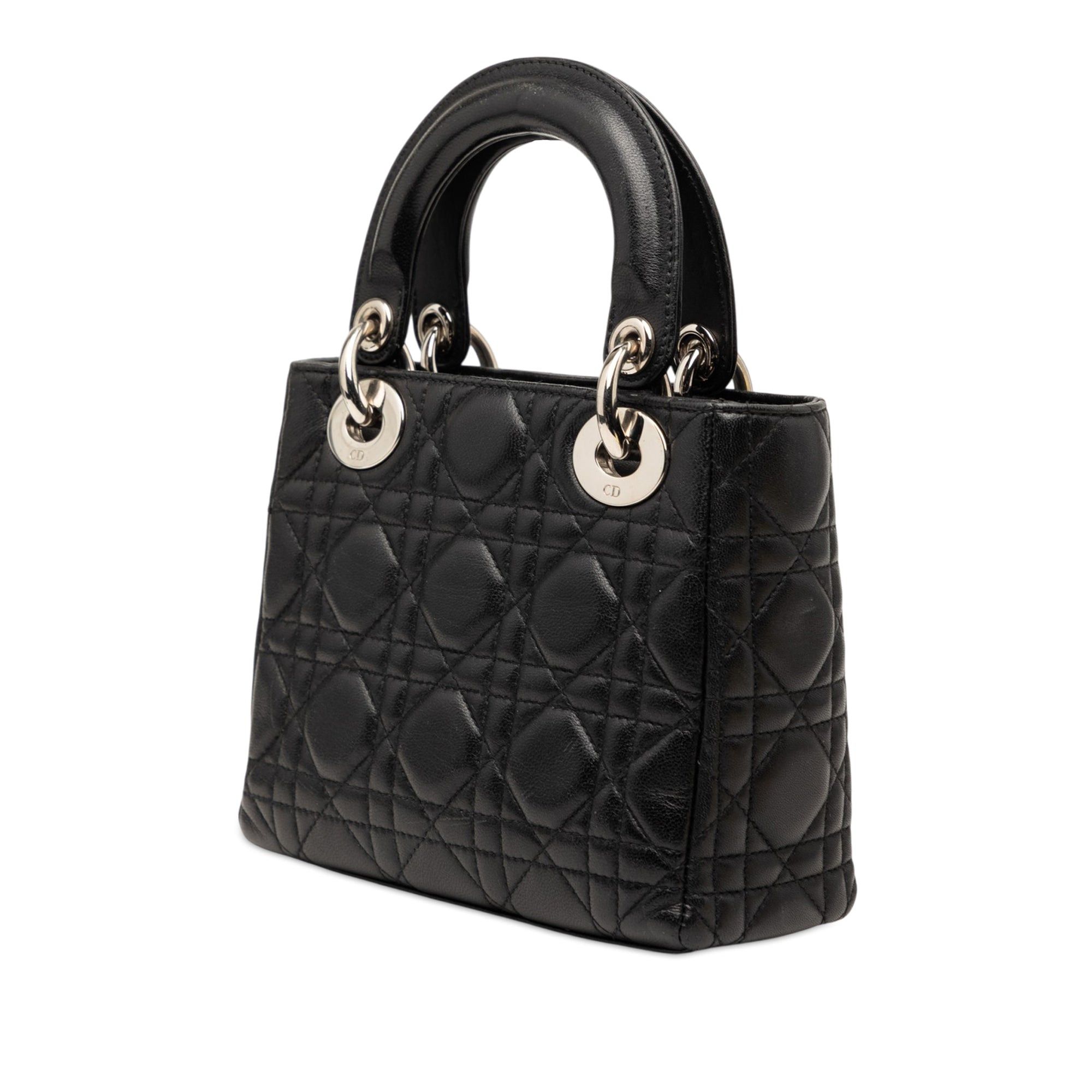Dior Mini Lambskin Cannage Lady Dior Size ONE SIZE - 2 Thumbnail