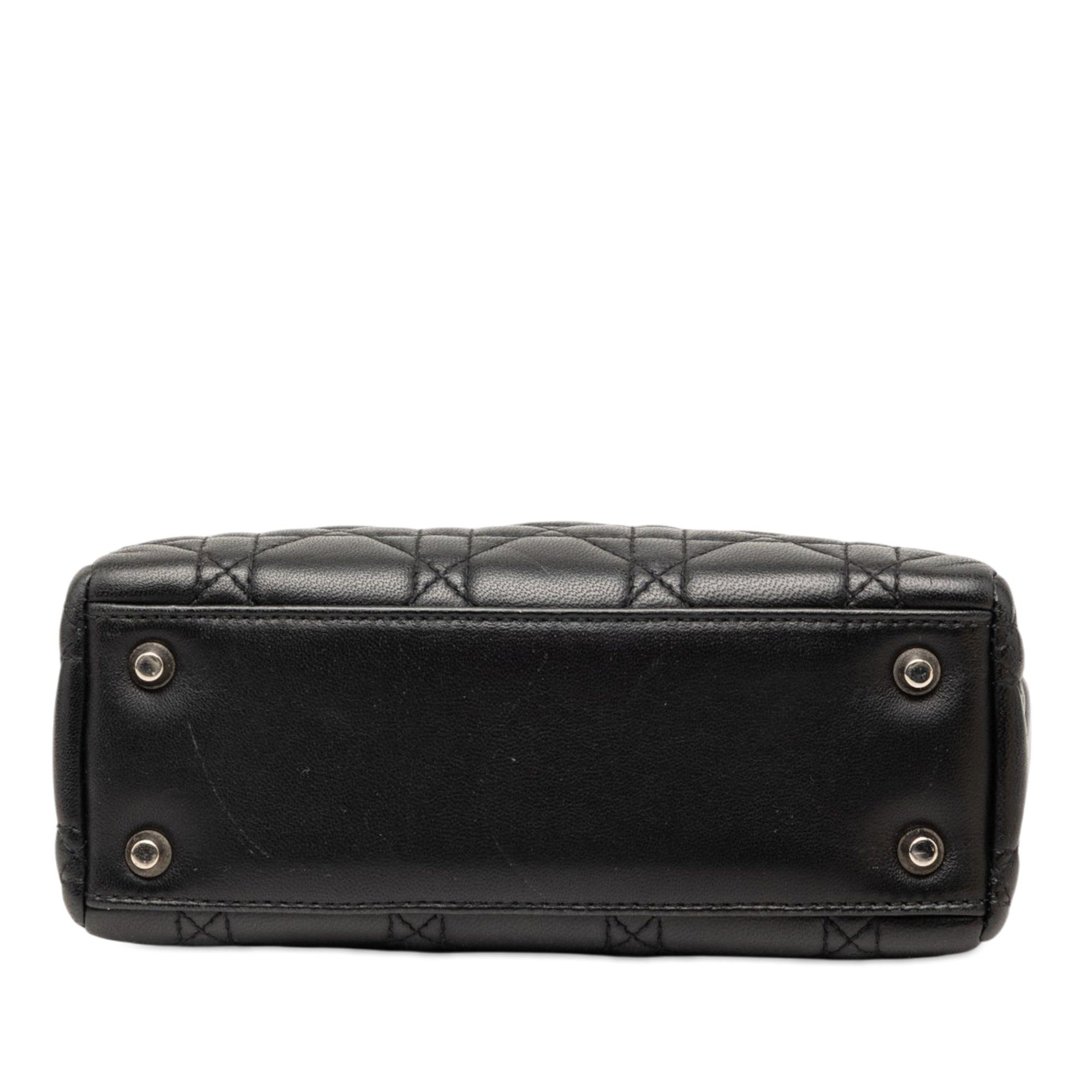 Dior Mini Lambskin Cannage Lady Dior Size ONE SIZE - 3 Thumbnail
