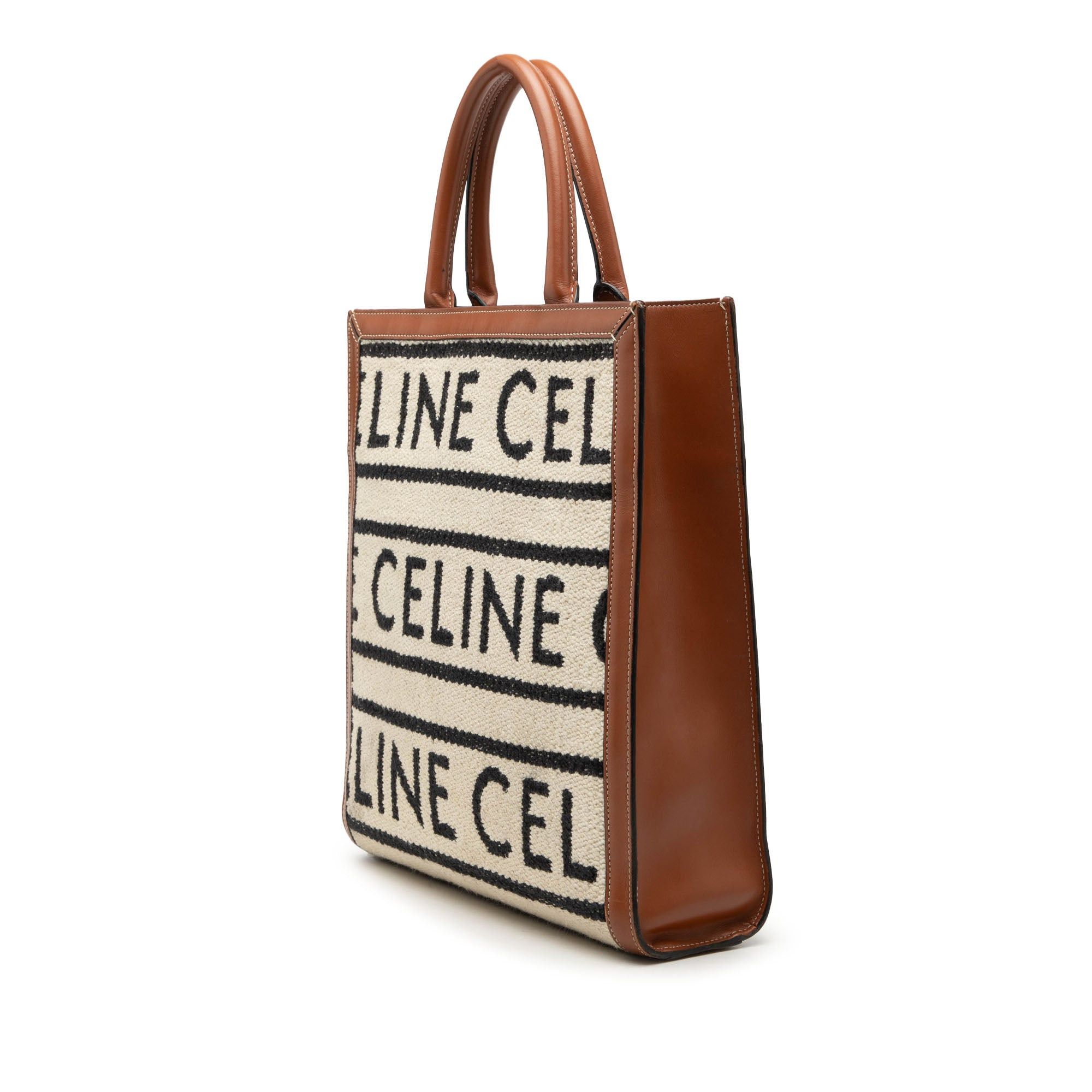 Celine Small Textile All Over Vertical Cabas Tote Size ONE SIZE - 2 Thumbnail