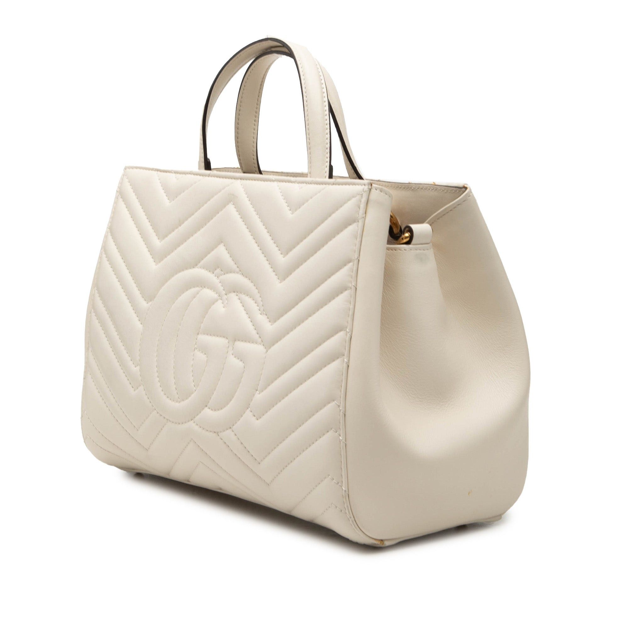 Gucci Small GG Marmont Matelasse Calfskin Satchel Size ONE SIZE - 2 Thumbnail