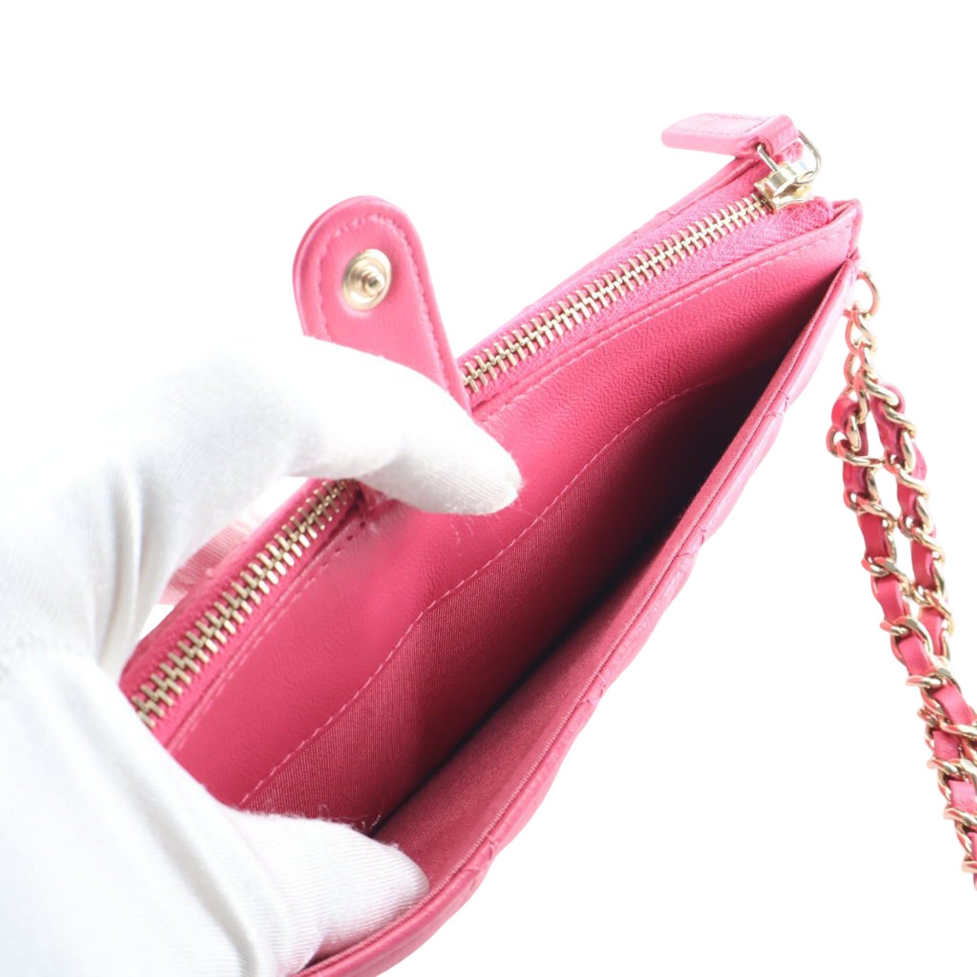 Chanel Quilted Lambskin All About Chanel Clutch On Chain Size ONE SIZE - 4 Thumbnail