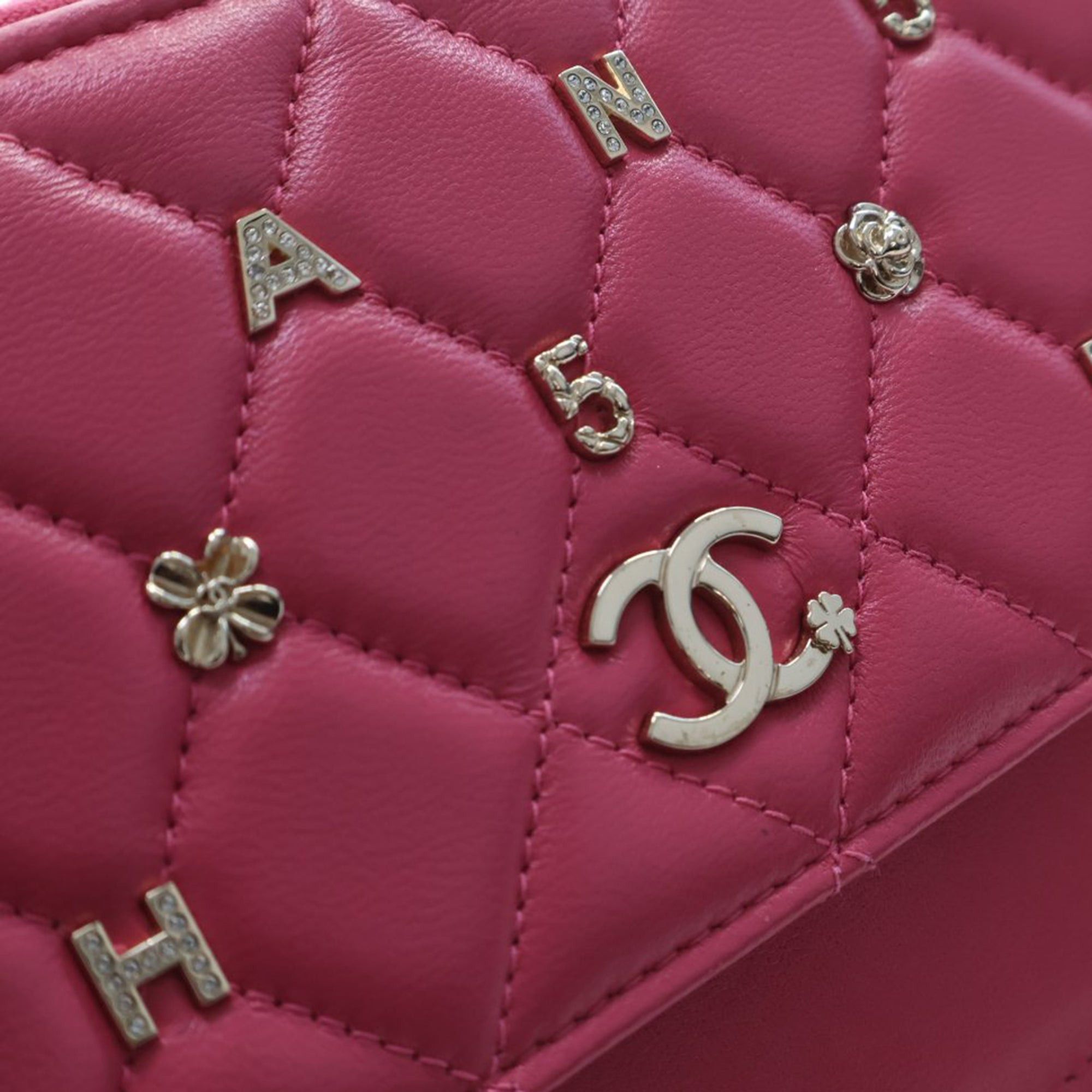 Chanel Quilted Lambskin All About Chanel Clutch On Chain Size ONE SIZE - 8 Thumbnail