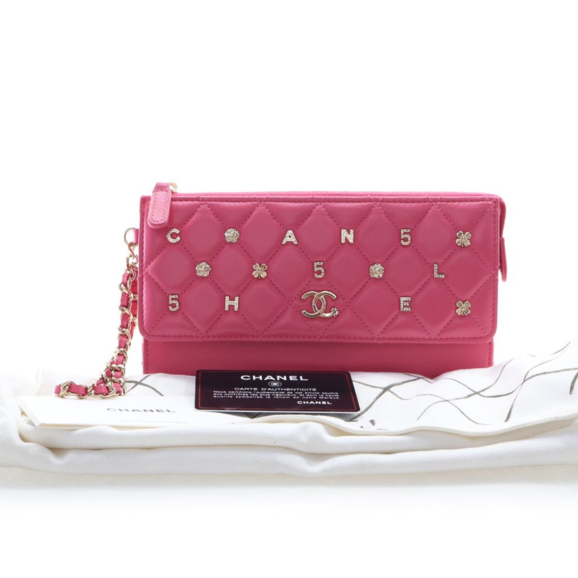Chanel Quilted Lambskin All About Chanel Clutch On Chain Size ONE SIZE - 15 Thumbnail
