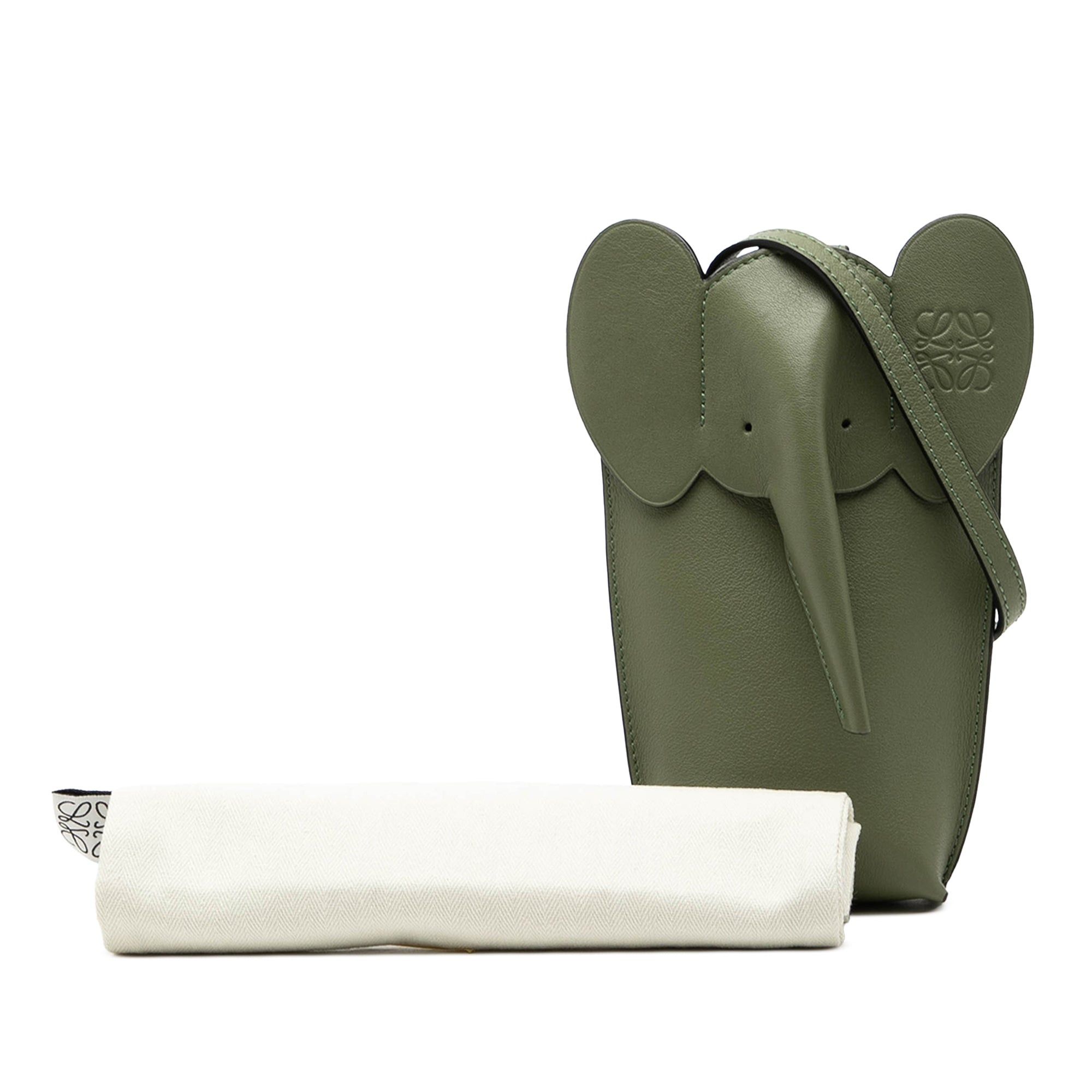 Loewe Leather Elephant Pocket Crossbody Size ONE SIZE - 8 Thumbnail