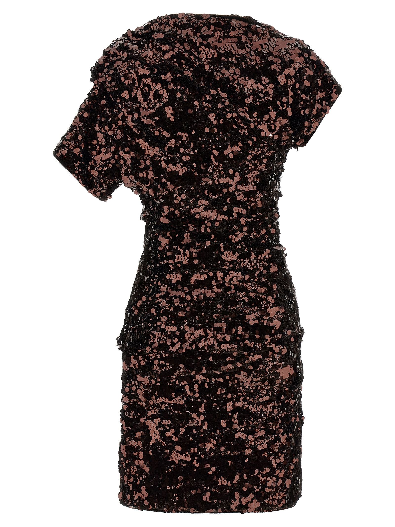 Ganni 'Brown Sequins Mini' Dress Size XS / US 0-2 / IT 36-38 - 2 Thumbnail