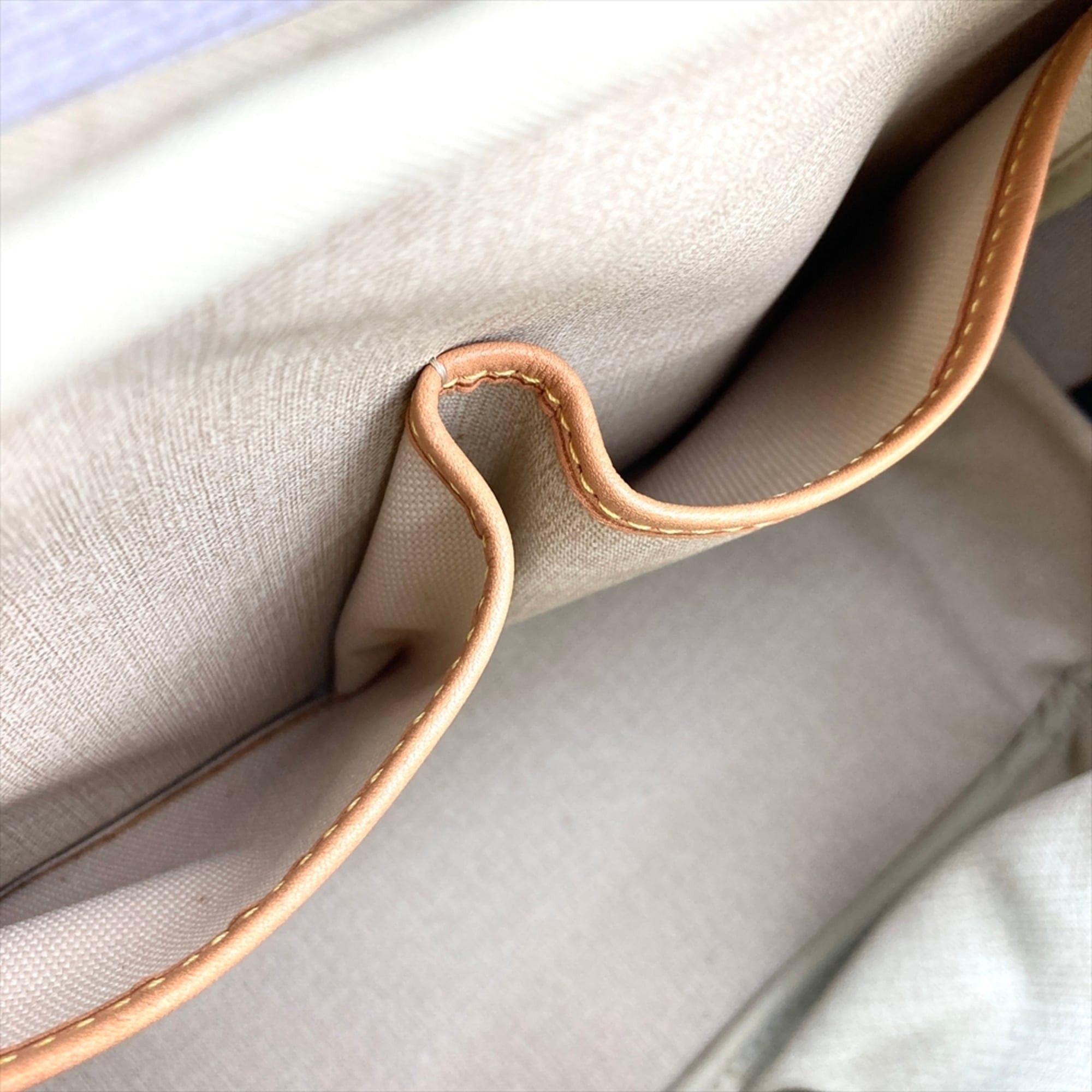 Louis Vuitton Louis Vuitton Deauville Handbag, Monogram Canvas, M47270, Brown, MO0063 Size ONE SIZE - 9 Thumbnail