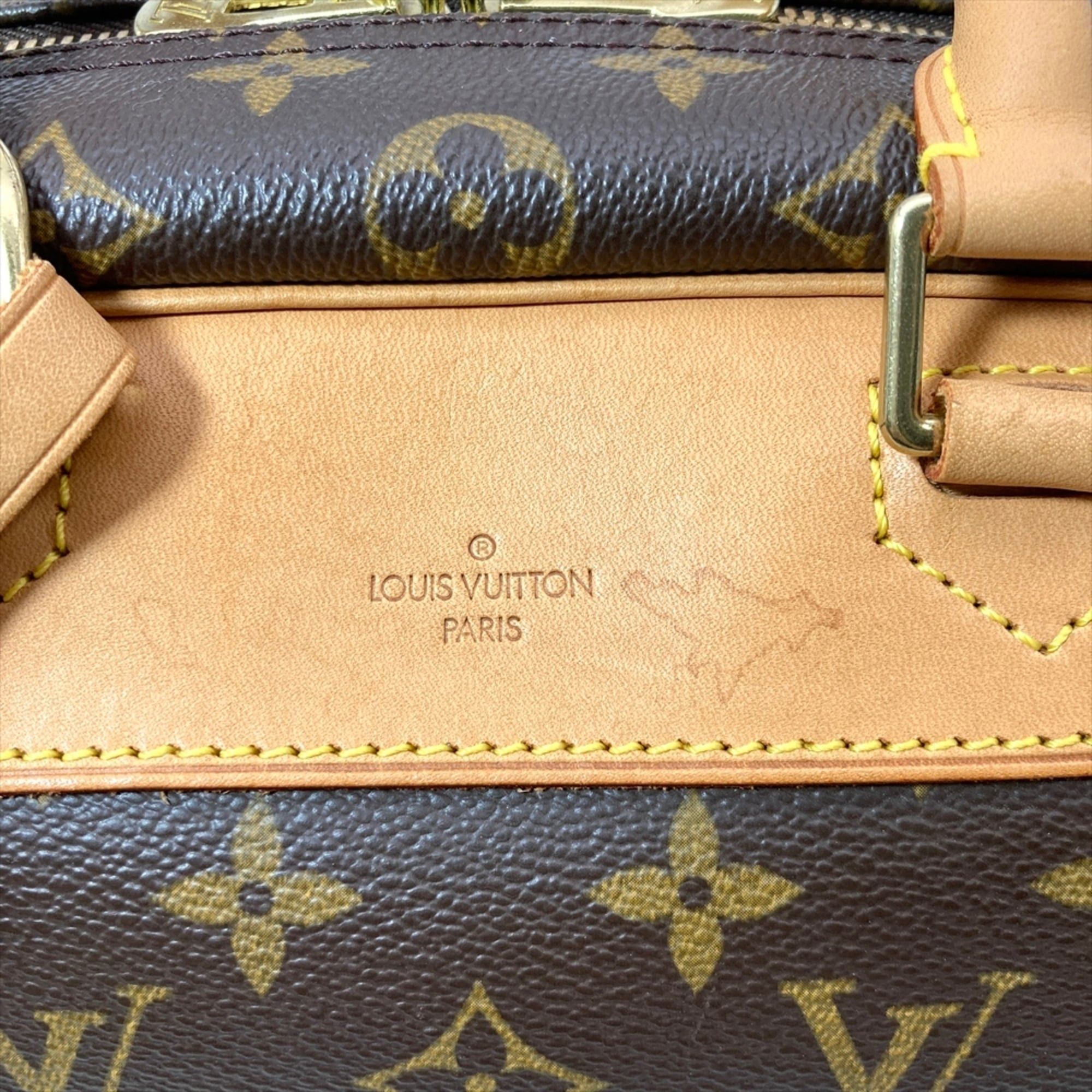Louis Vuitton Louis Vuitton Deauville Handbag, Monogram Canvas, M47270, Brown, MO0063 Size ONE SIZE - 13 Thumbnail
