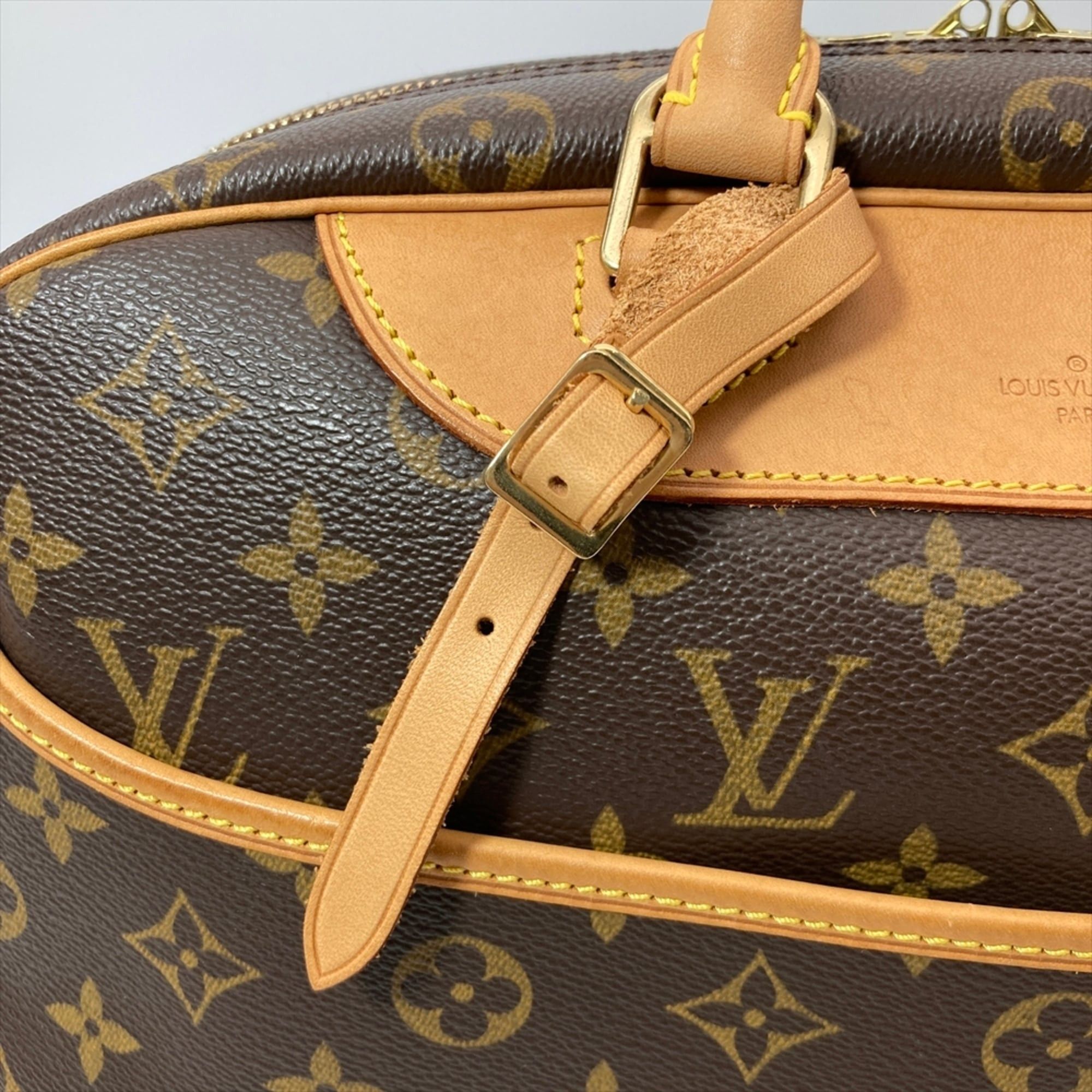 Louis Vuitton Louis Vuitton Deauville Handbag, Monogram Canvas, M47270, Brown, MO0063 Size ONE SIZE - 6 Thumbnail