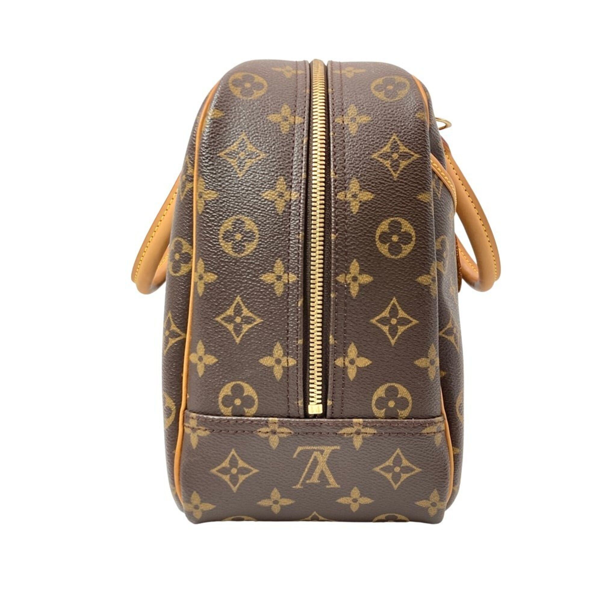 Louis Vuitton Louis Vuitton Deauville Handbag, Monogram Canvas, M47270, Brown, MO0063 Size ONE SIZE - 3 Thumbnail