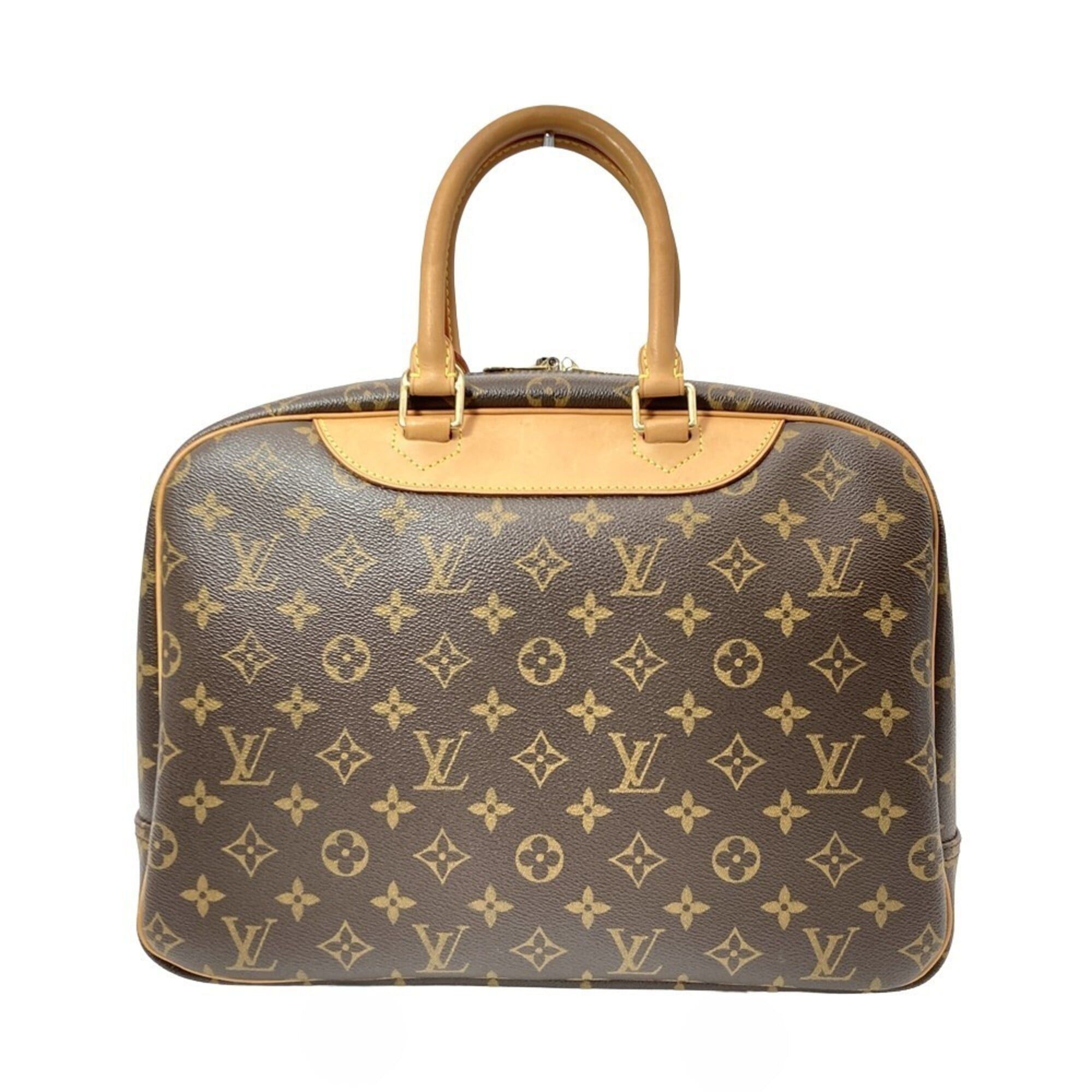 Louis Vuitton Louis Vuitton Deauville Handbag, Monogram Canvas, M47270, Brown, MO0063 Size ONE SIZE - 2 Thumbnail
