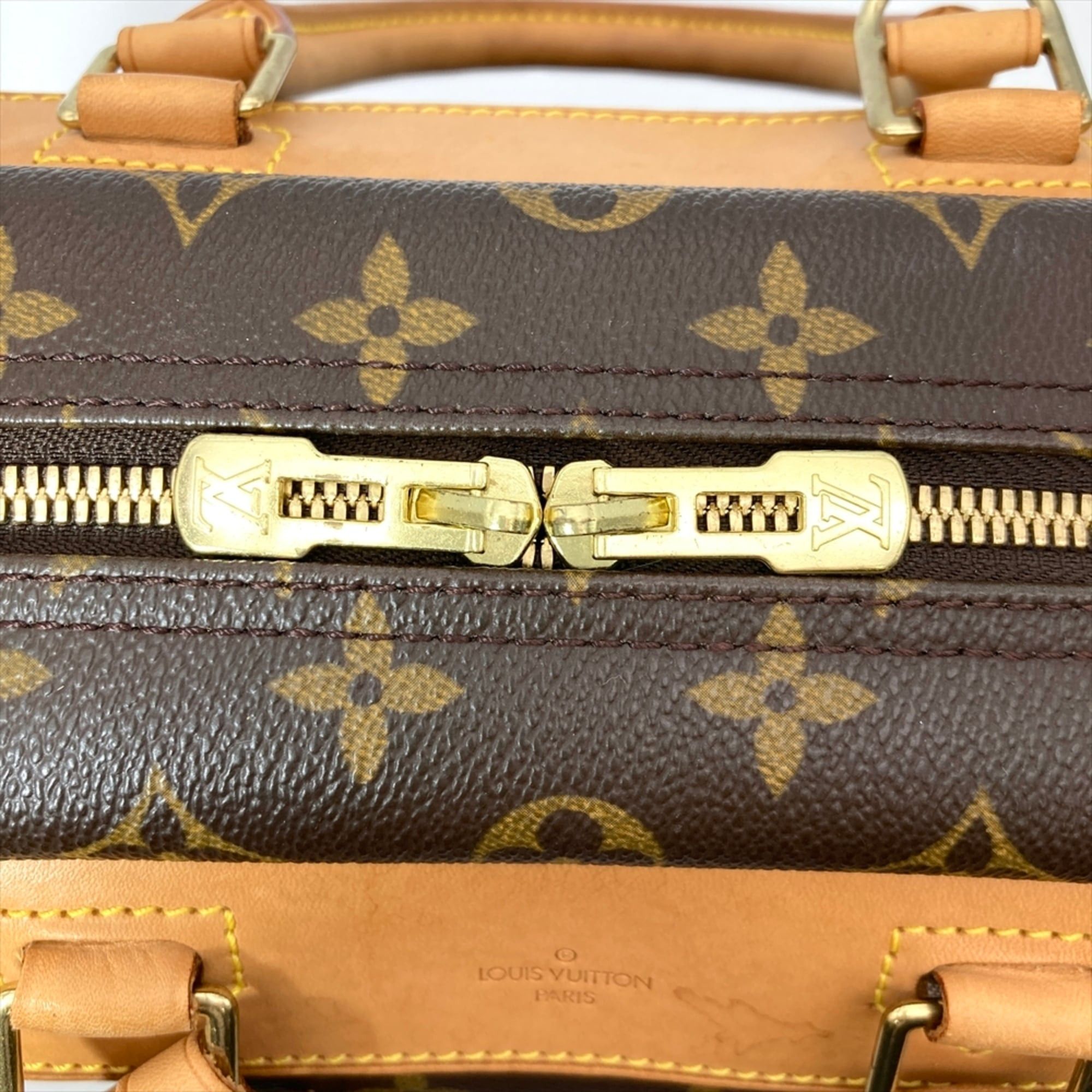 Louis Vuitton Louis Vuitton Deauville Handbag, Monogram Canvas, M47270, Brown, MO0063 Size ONE SIZE - 5 Thumbnail