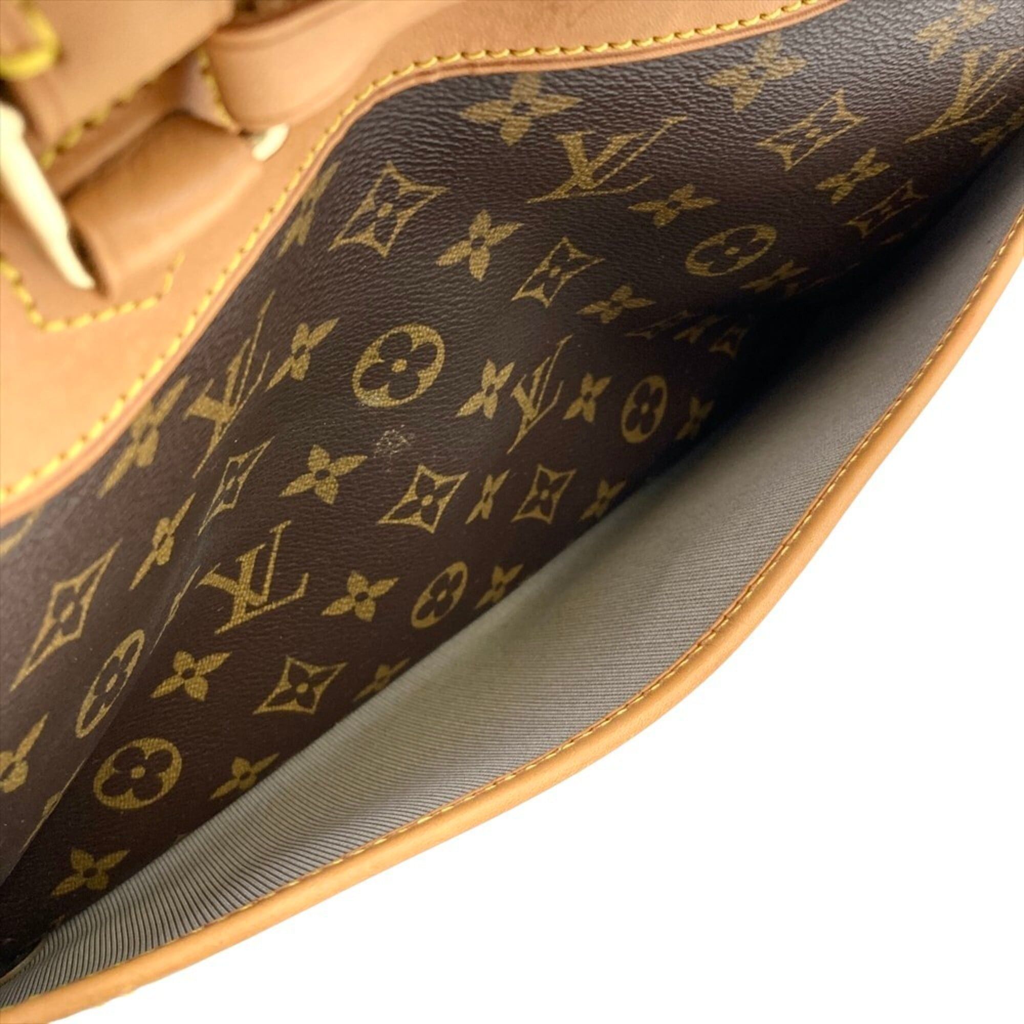 Louis Vuitton Louis Vuitton Deauville Handbag, Monogram Canvas, M47270, Brown, MO0063 Size ONE SIZE - 7 Thumbnail