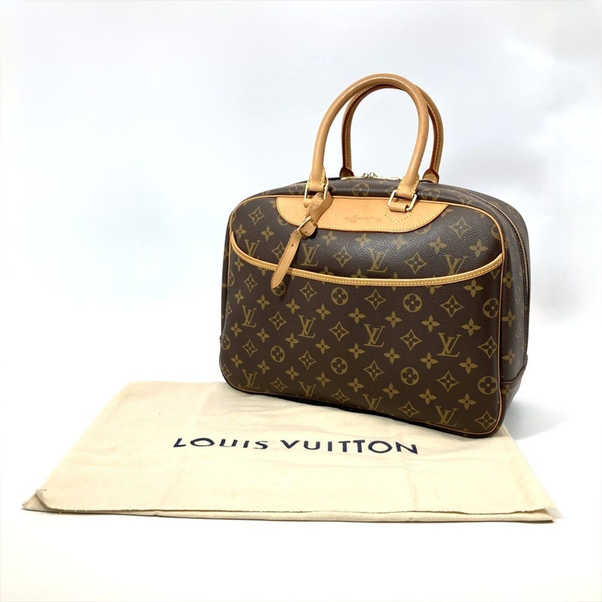 Louis Vuitton Louis Vuitton Deauville Handbag, Monogram Canvas, M47270, Brown, MO0063 Size ONE SIZE - 12 Thumbnail