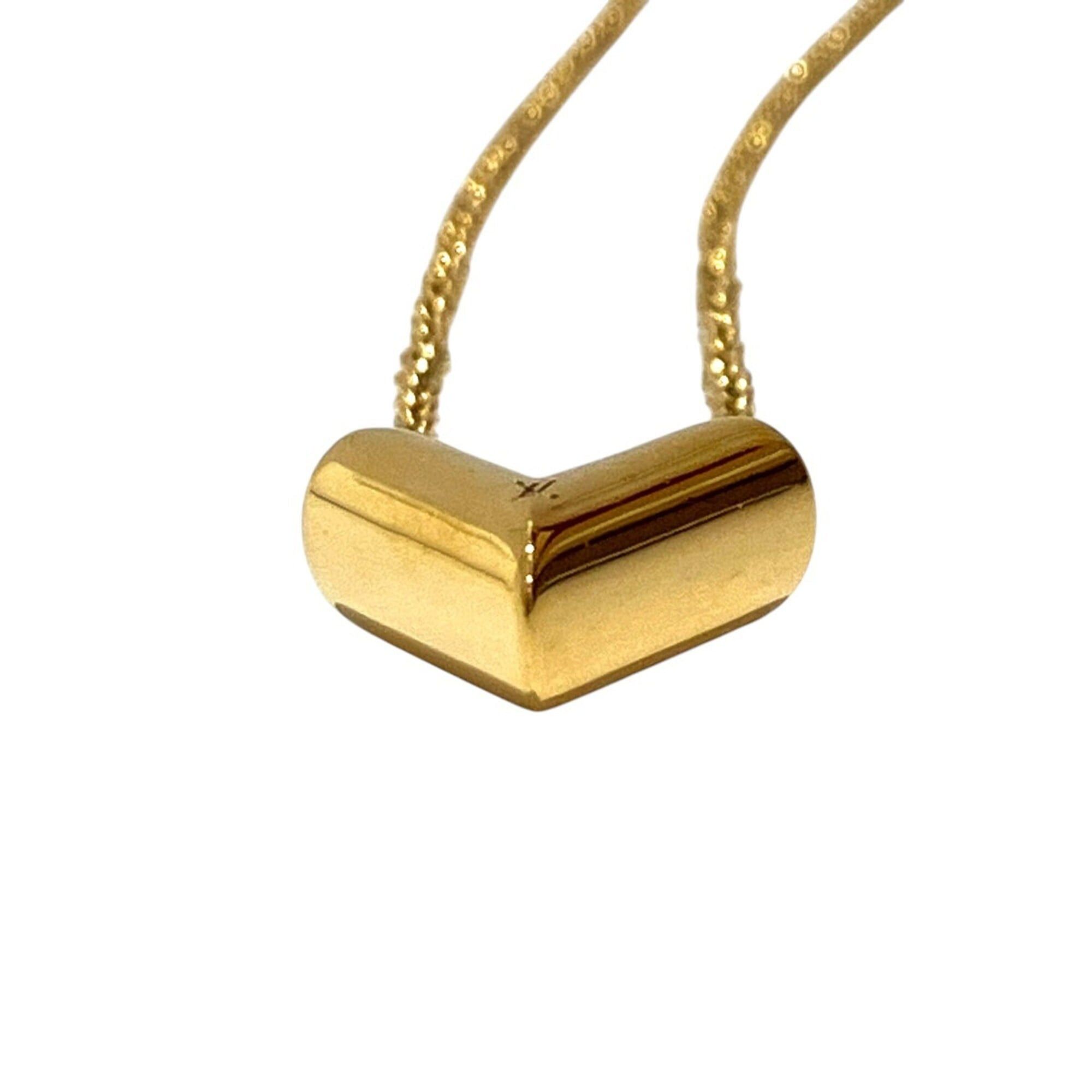 Louis Vuitton Louis Vuitton Essential V Necklace, Accessory, Total Weight 9.0g, 47cm, Alloy, M61083 Size ONE SIZE - 6 Thumbnail