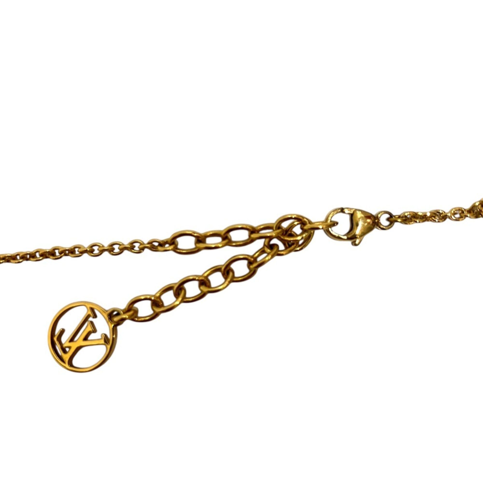 Louis Vuitton Louis Vuitton Essential V Necklace, Accessory, Total Weight 9.0g, 47cm, Alloy, M61083 Size ONE SIZE - 2 Thumbnail