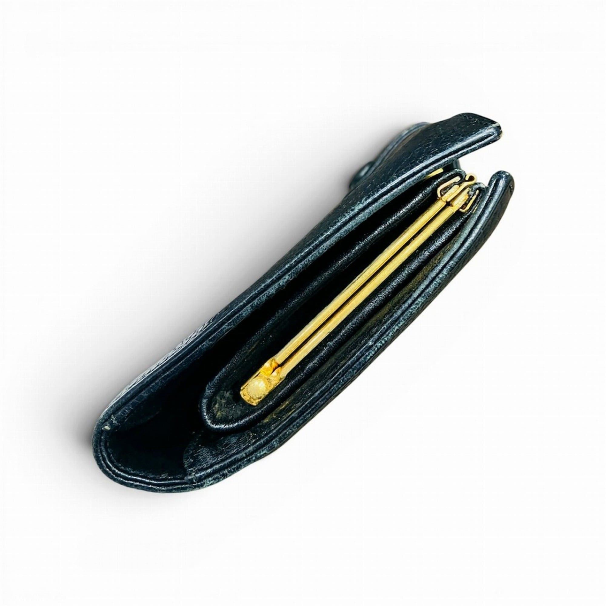 Chanel Chanel Coco Mark Bi-fold Wallet, Caviar Leather Size ONE SIZE - 9 Thumbnail