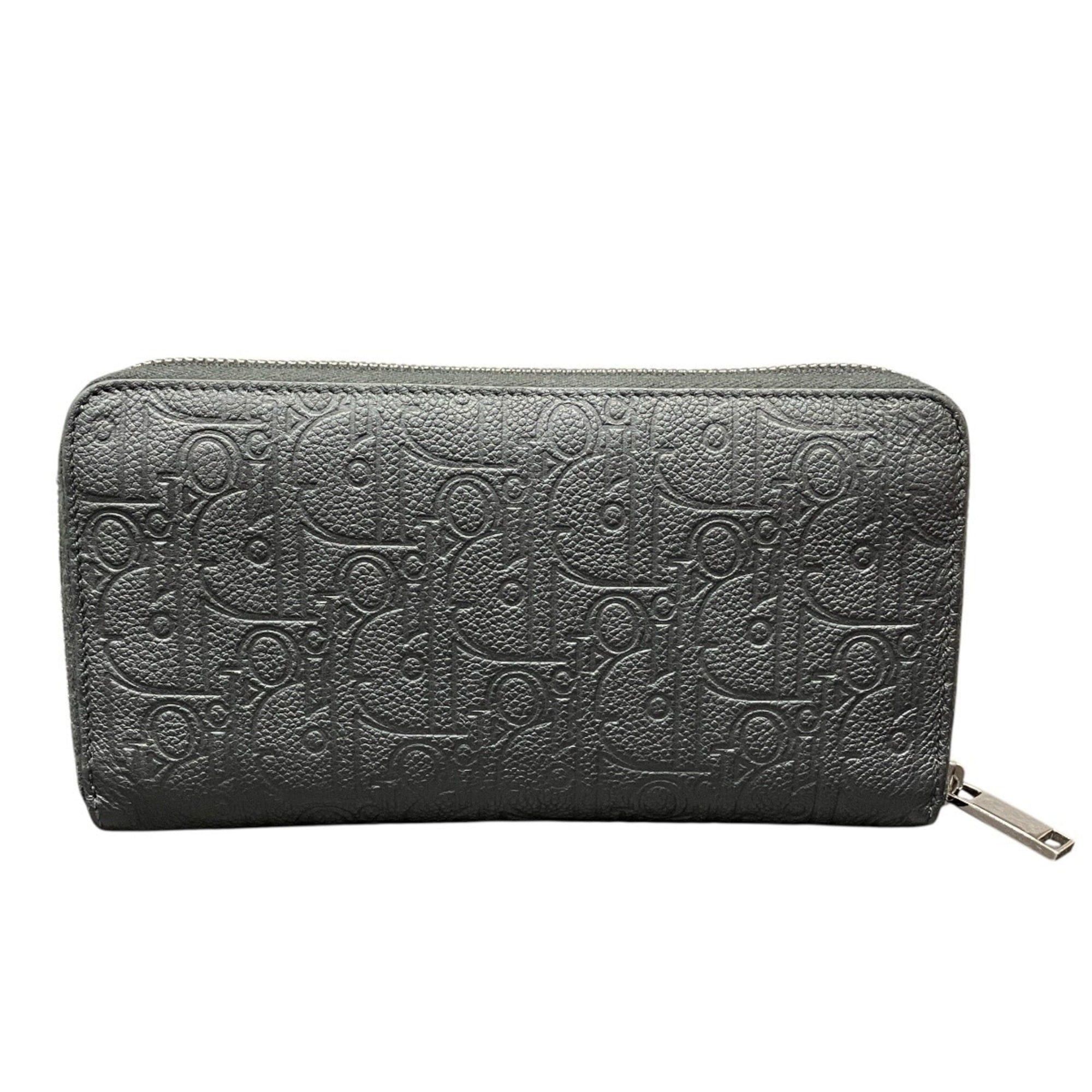 Dior Christian Dior Dior Gravity Leather Long Wallet 2ESBC252FLG_H00N Size ONE SIZE - 2 Thumbnail