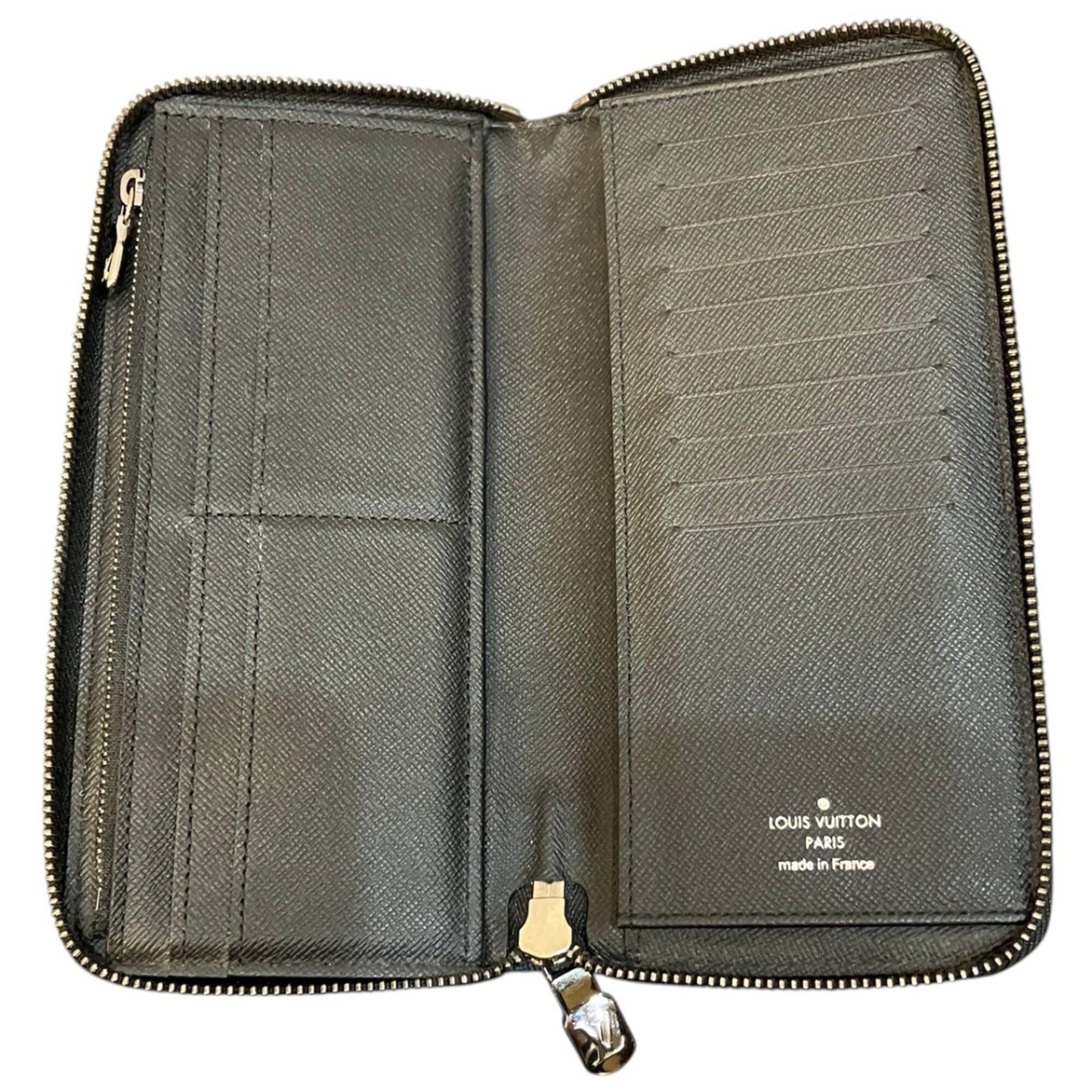 Louis Vuitton Louis Vuitton Vertical Long Wallet, Monogram Eclipse, Toile Leather, M62295 Size ONE SIZE - 3 Thumbnail