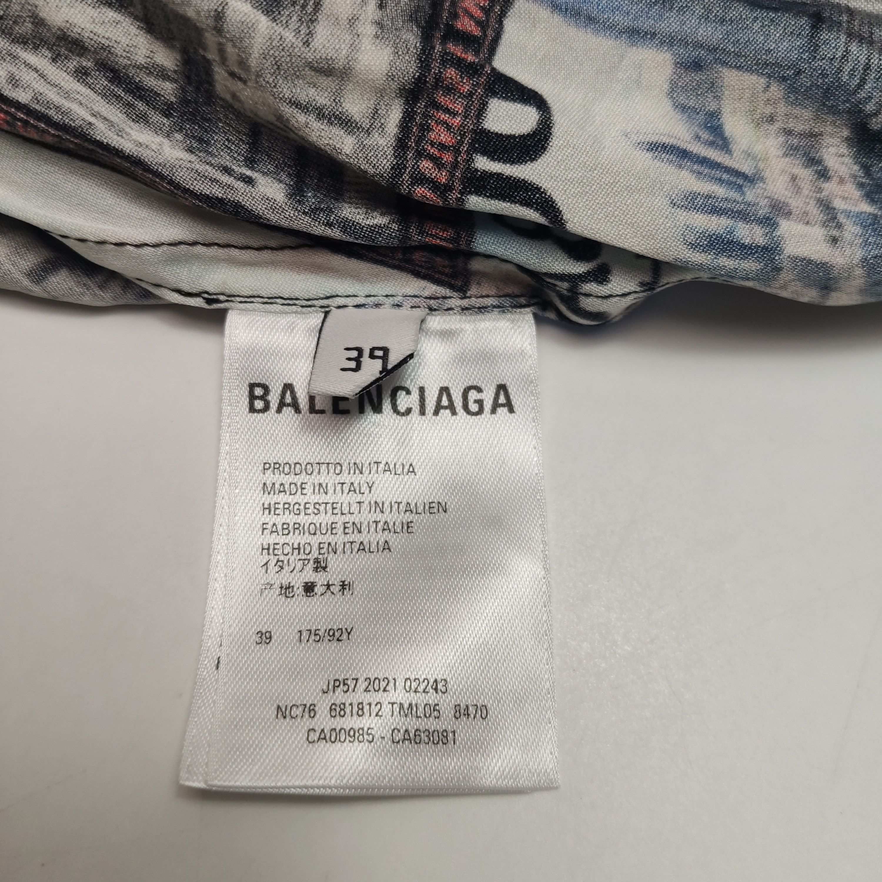 Balenciaga Balenciaga Men xs Button Ups Size US XS / EU 42 / 0 - 8 Thumbnail