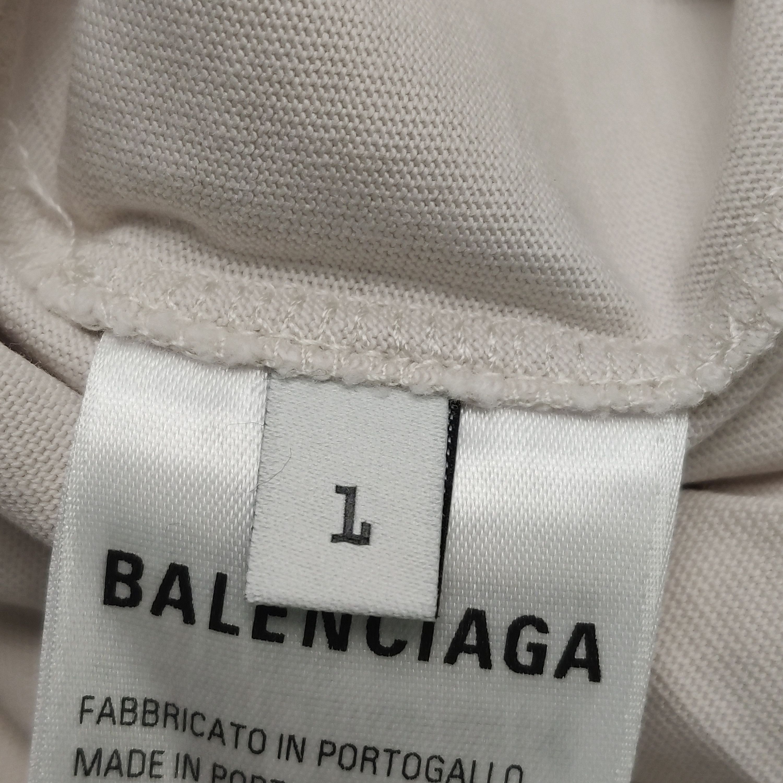 Balenciaga Balenciaga Men xs Short Sleeve Shirts Size US XS / EU 42 / 0 - 6 Thumbnail