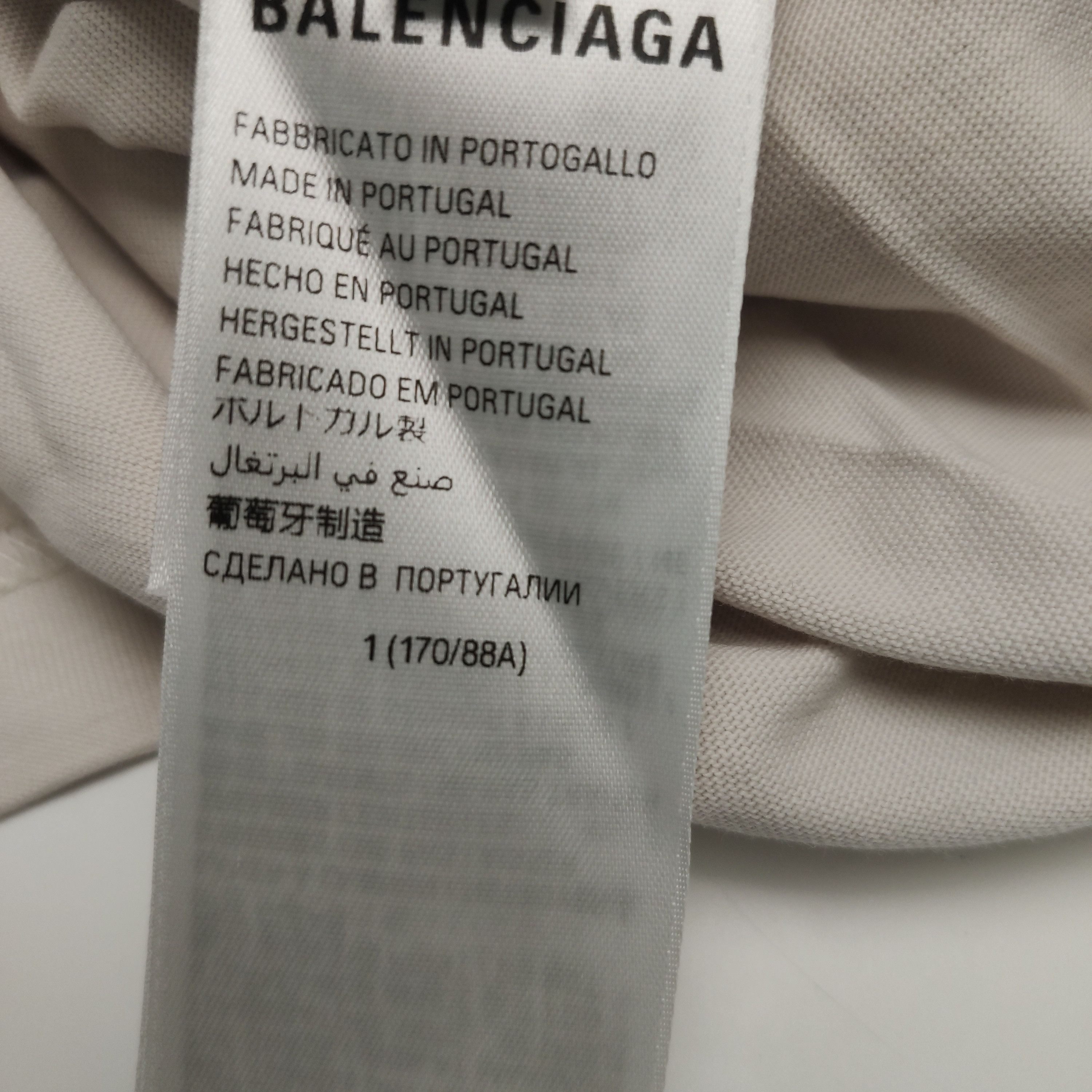 Balenciaga Balenciaga Men xs Short Sleeve Shirts Size US XS / EU 42 / 0 - 7 Thumbnail