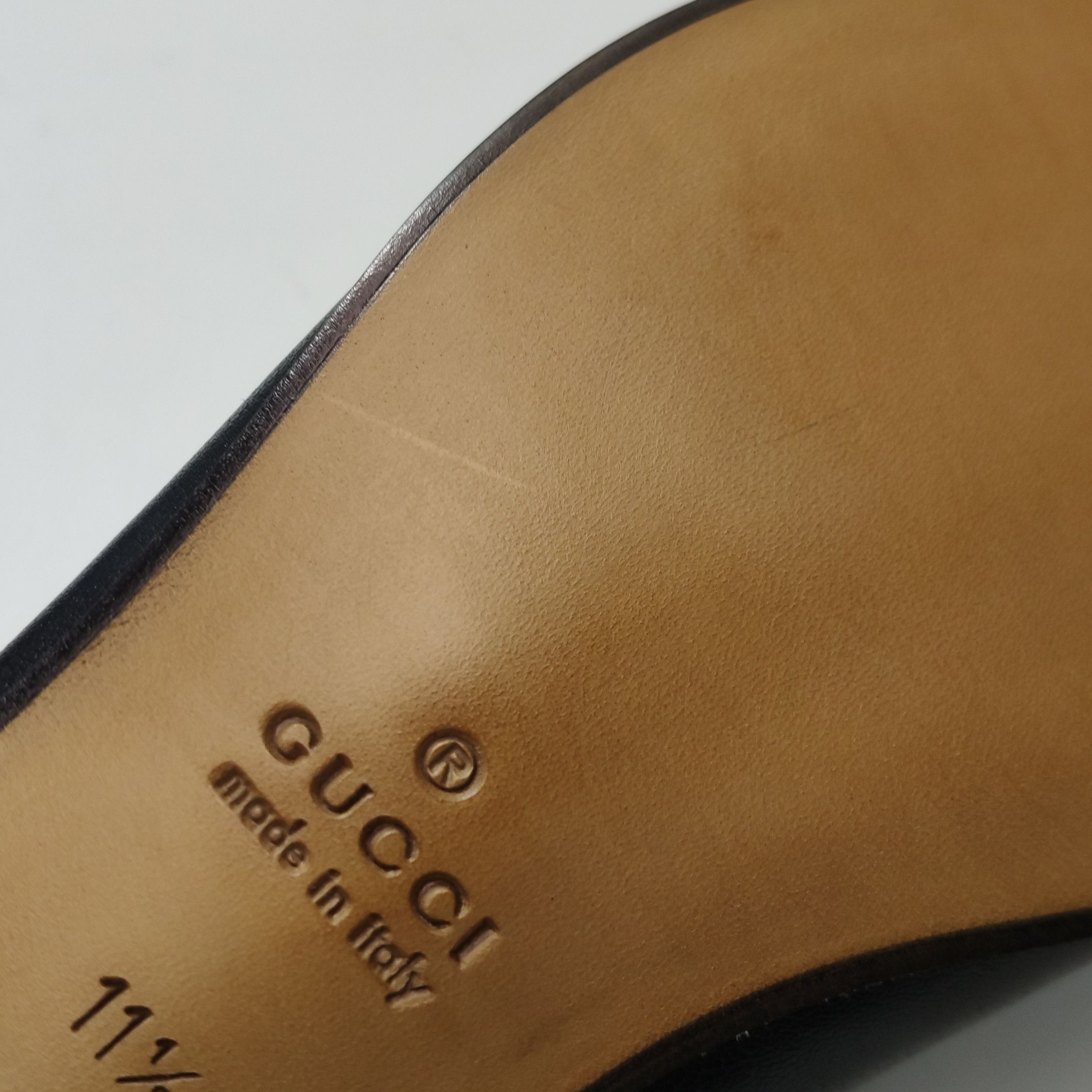 Gucci Gucci Men 12.5 Leather Size US 12.5 / EU 45-46 - 12 Thumbnail