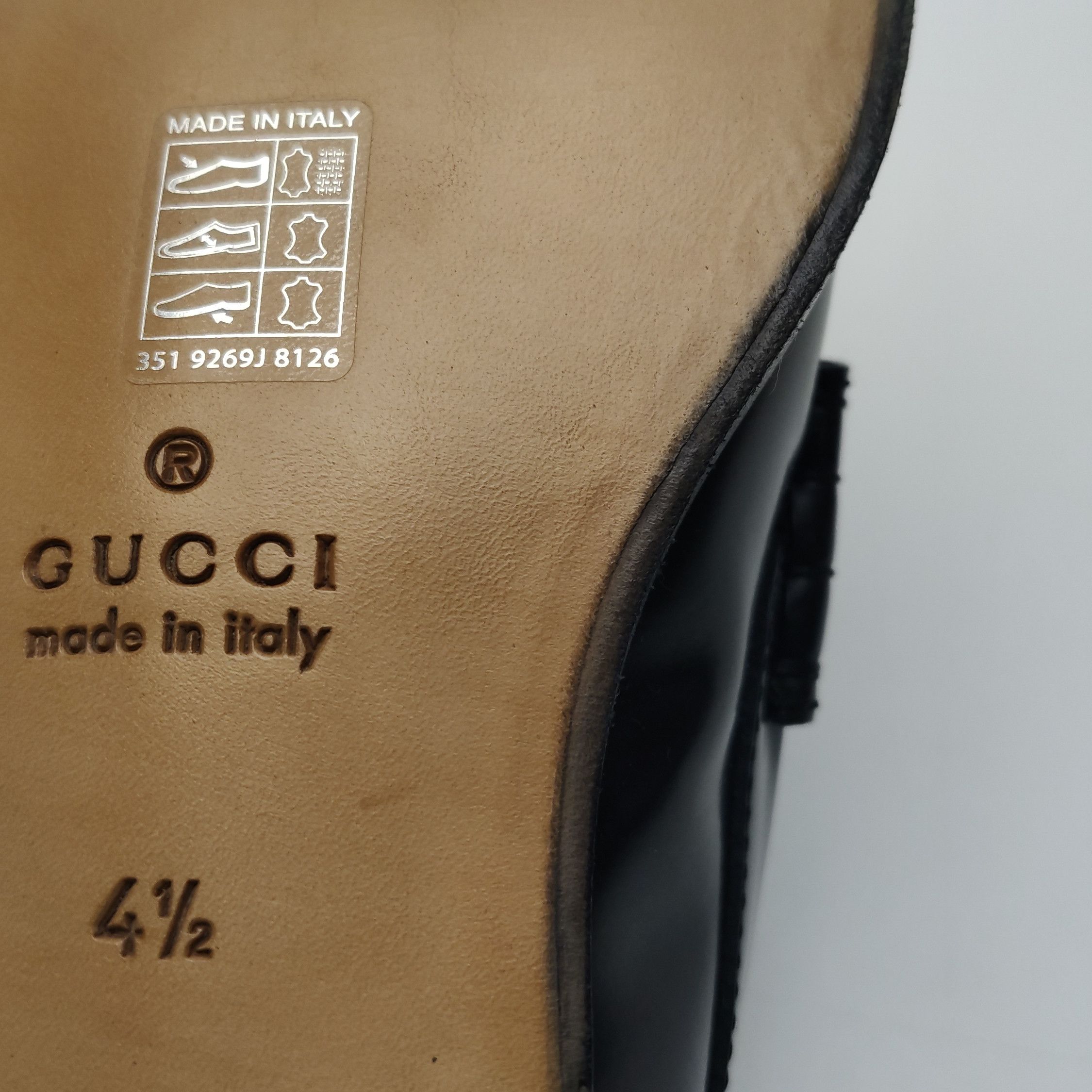 Gucci Gucci Men 5.5 Leather Size US 5.5 / EU 38 - 13 Thumbnail