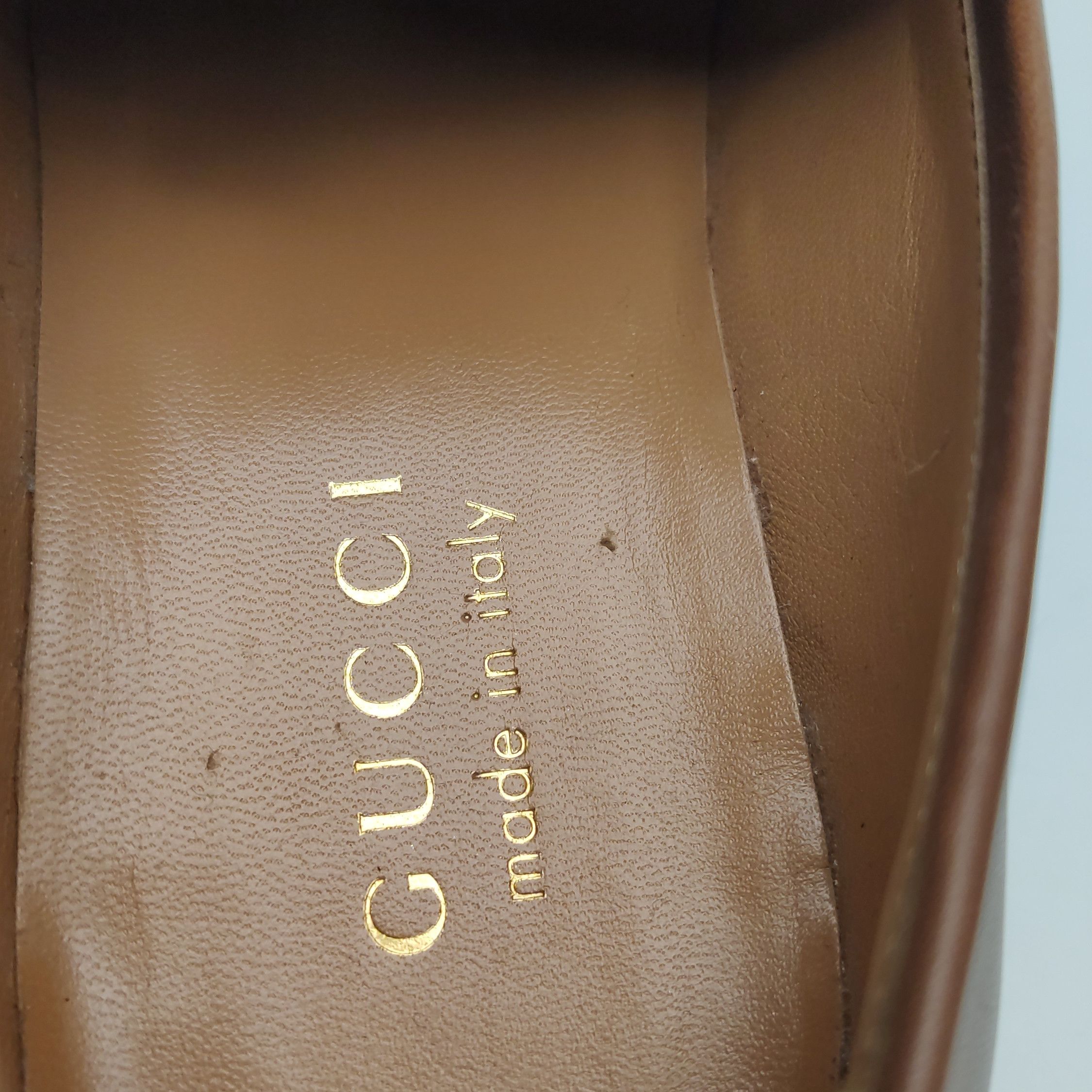 Gucci Gucci Men 7 Leather Size US 7 / EU 40 - 13 Thumbnail