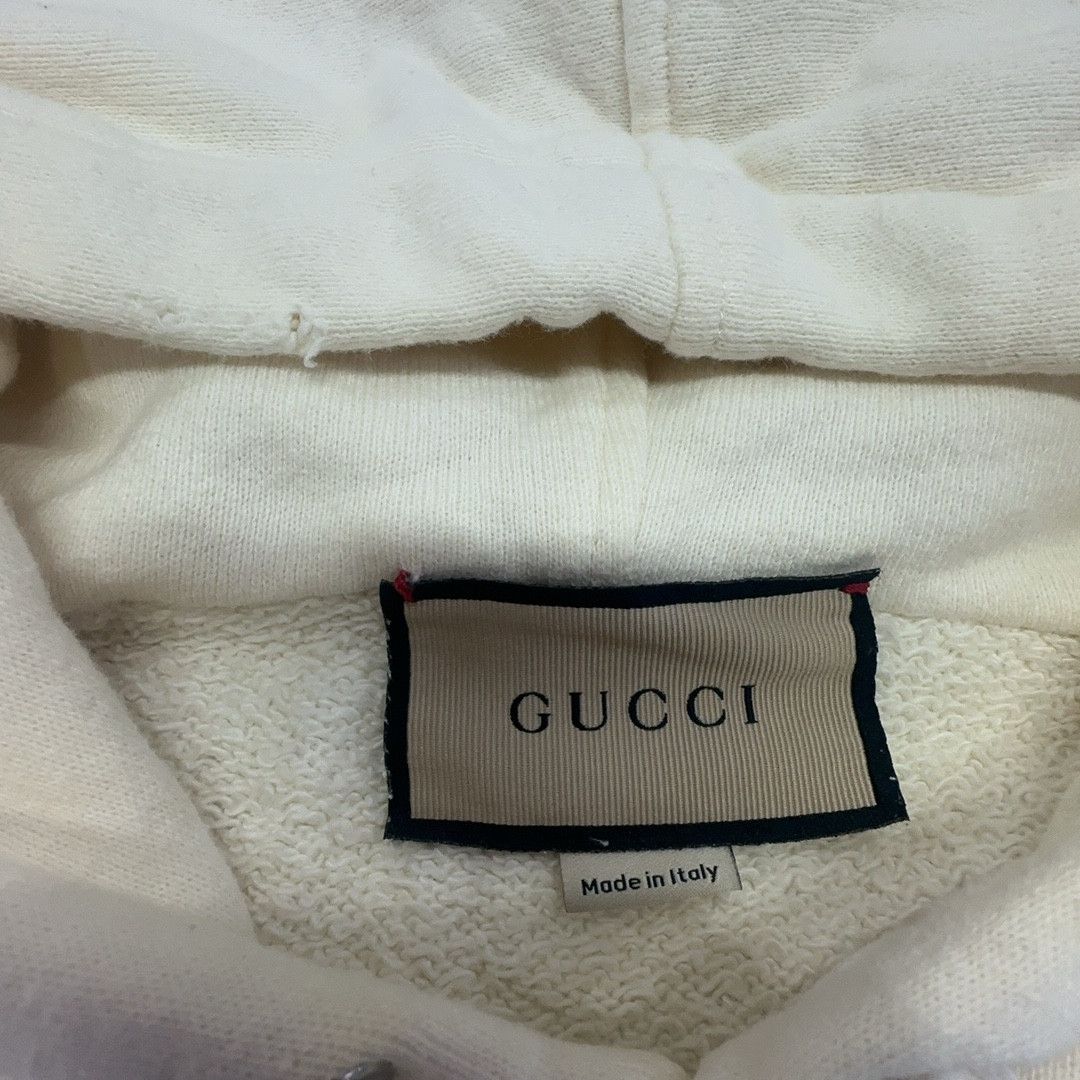 Gucci GUCCI Logo Print Hoodie Size S Size US S / EU 44-46 / 1 - 3 Thumbnail