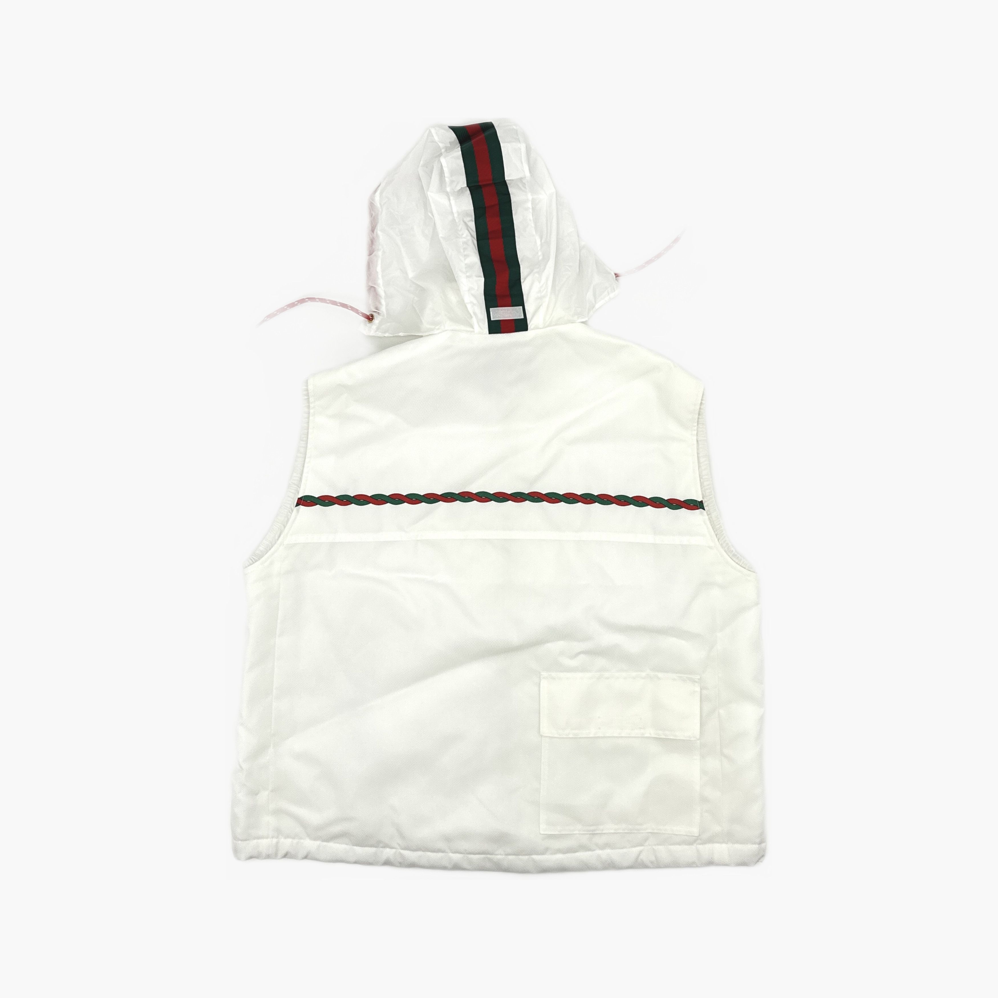 Gucci Gucci Logo Zip Hooded Vest Size S Size US S / EU 44-46 / 1 - 2 Thumbnail
