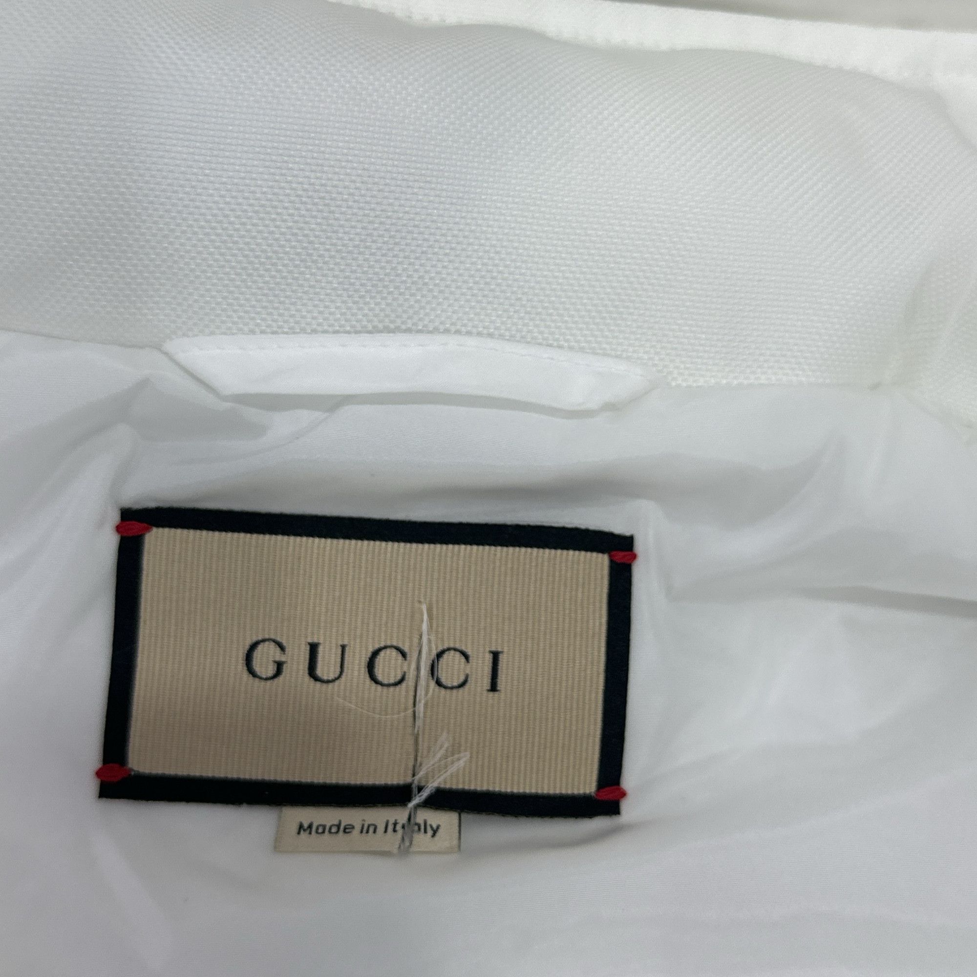 Gucci Gucci Logo Zip Hooded Vest Size S Size US S / EU 44-46 / 1 - 5 Thumbnail