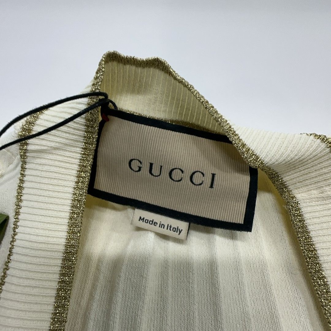 Gucci Gucci Ribbed Cardigan Size XS Size XS / US 0-2 / IT 36-38 - 3 Thumbnail