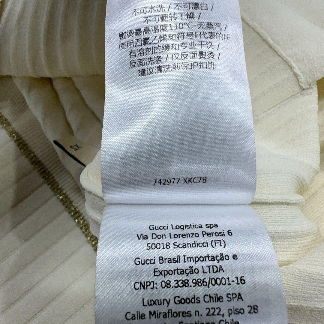 Gucci Gucci Ribbed Cardigan Size XS Size XS / US 0-2 / IT 36-38 - 6 Thumbnail
