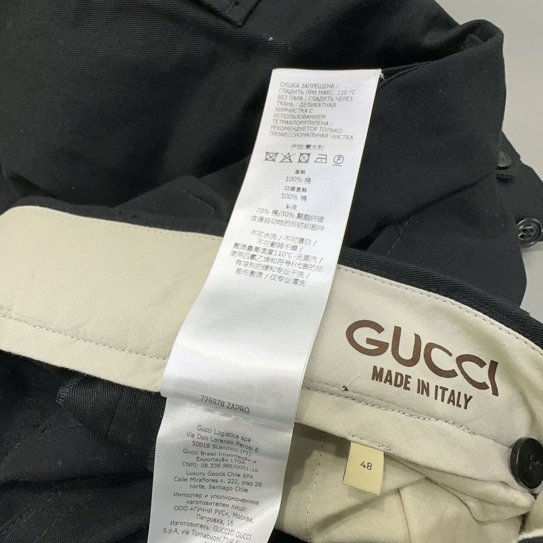 Gucci Gucci Cotton Cargo Pants Size 48 Size US 32 / EU 48 - 5 Thumbnail