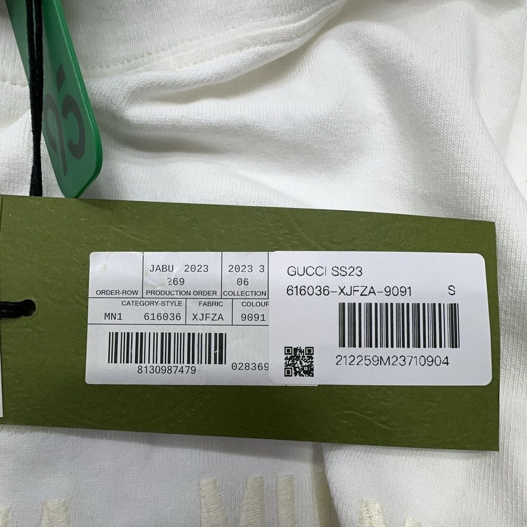 Gucci Gucci Logo Embroidery T-Shirt Size S Size US S / EU 44-46 / 1 - 5 Thumbnail