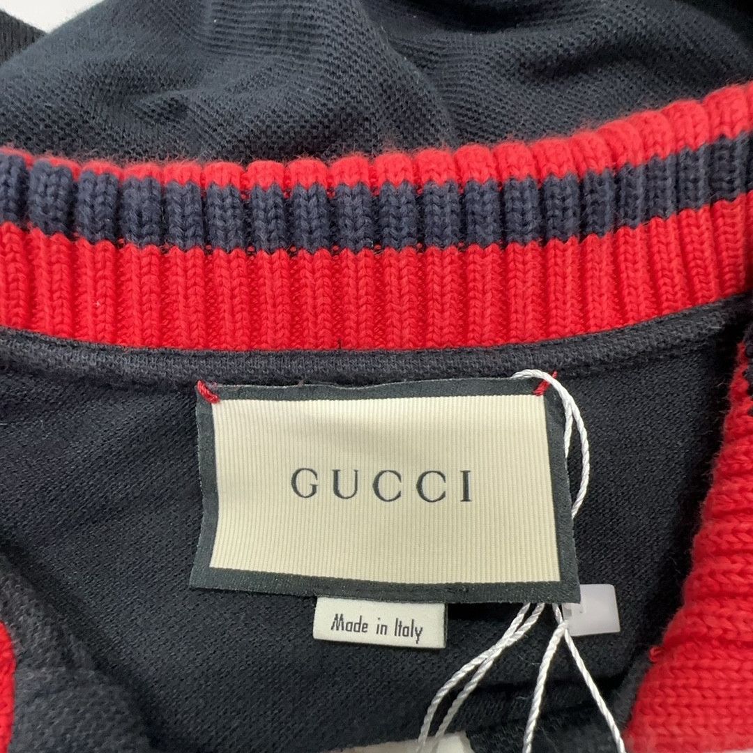 Gucci Gucci UFO Embroidery Polo Mini Dress Size S Size S / US 4 / IT 40 - 3 Thumbnail