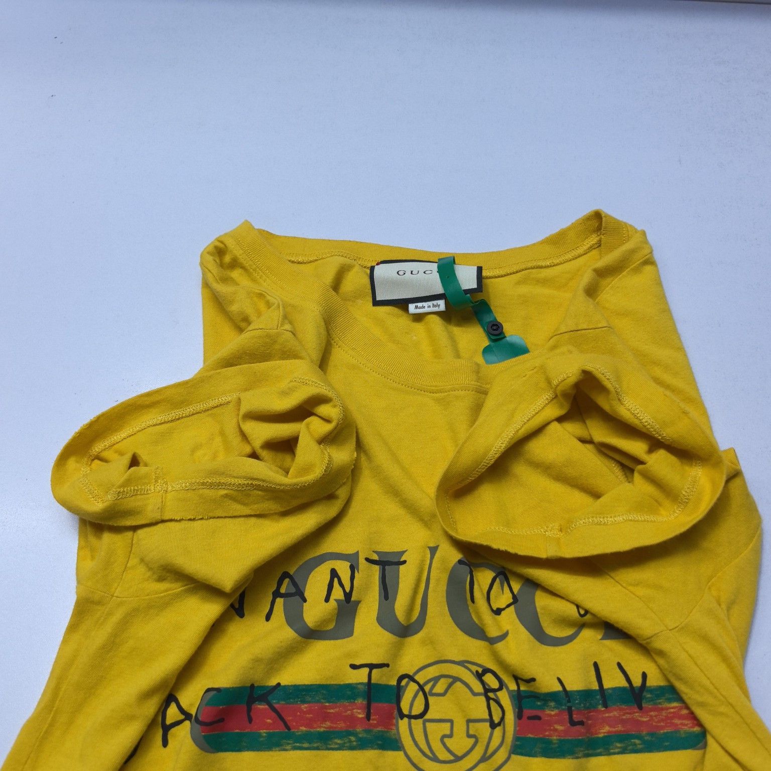 Gucci Gucci I Want To Go Back T-Shirt Size S Size US S / EU 44-46 / 1 - 9 Thumbnail