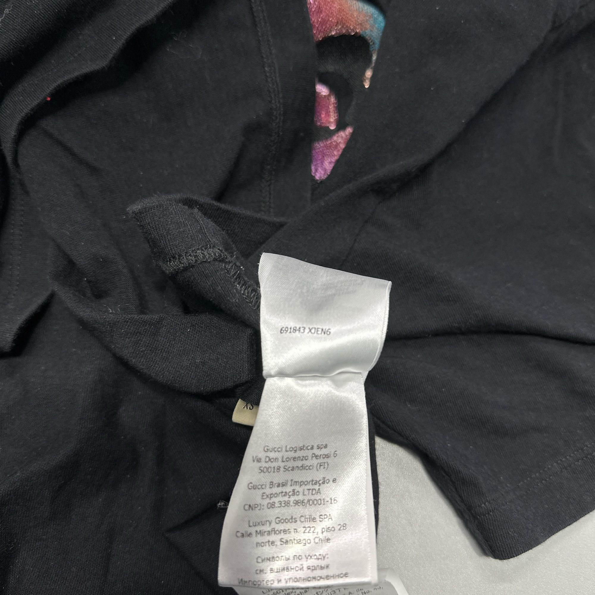 Gucci Gucci California Sequin T-Shirt XS Size XS / US 0-2 / IT 36-38 - 5 Thumbnail
