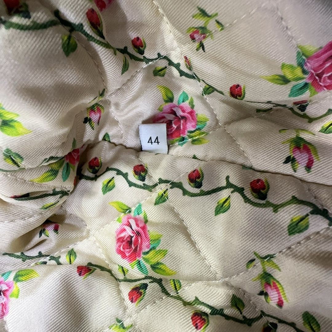 Gucci Gucci NY Patch Floral Denim Jacket Size IT 44 Size M / US 6-8 / IT 42-44 - 3 Thumbnail
