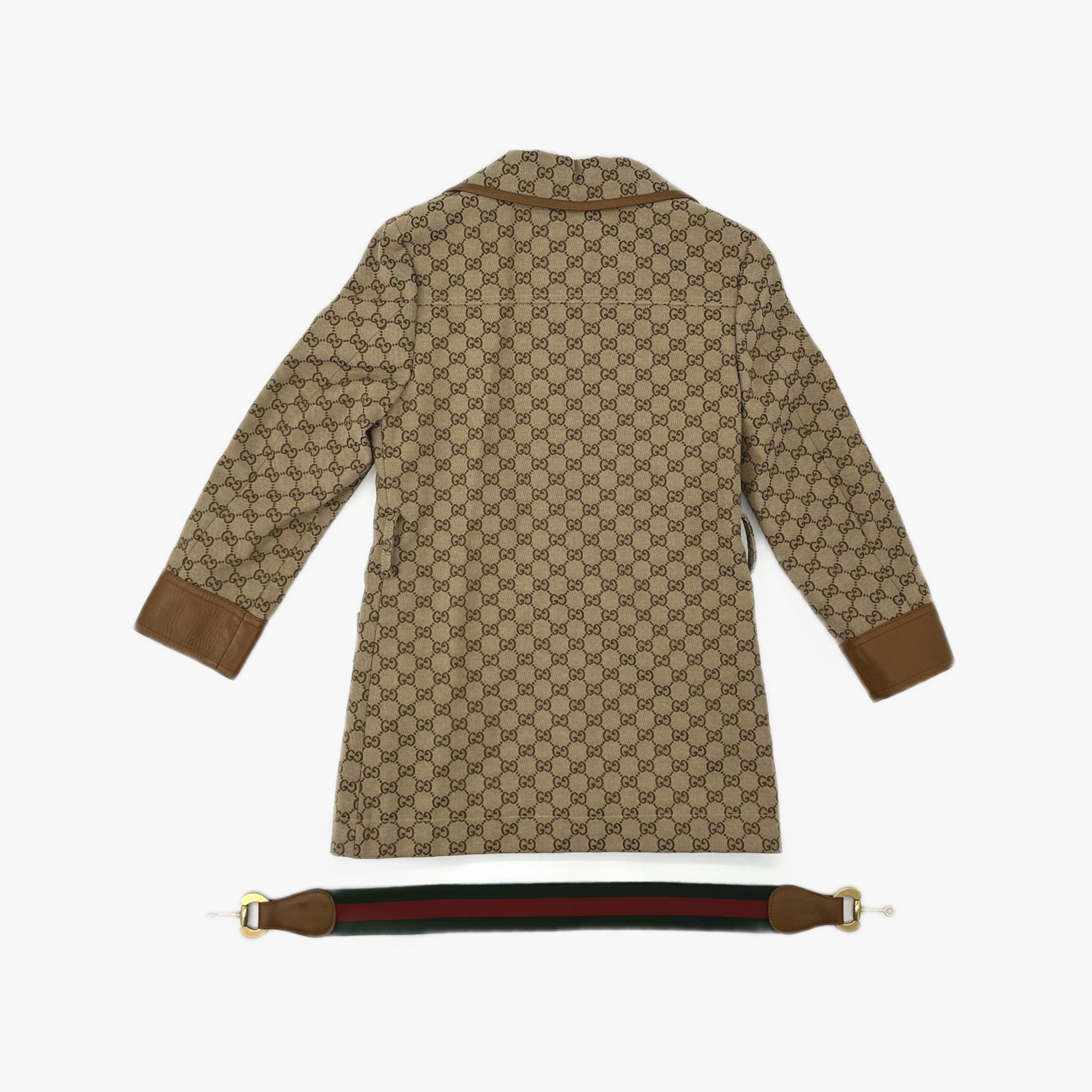 Gucci Gucci GG Canvas Web Belt Jacket Size 36 Size XS / US 0-2 / IT 36-38 - 2 Thumbnail