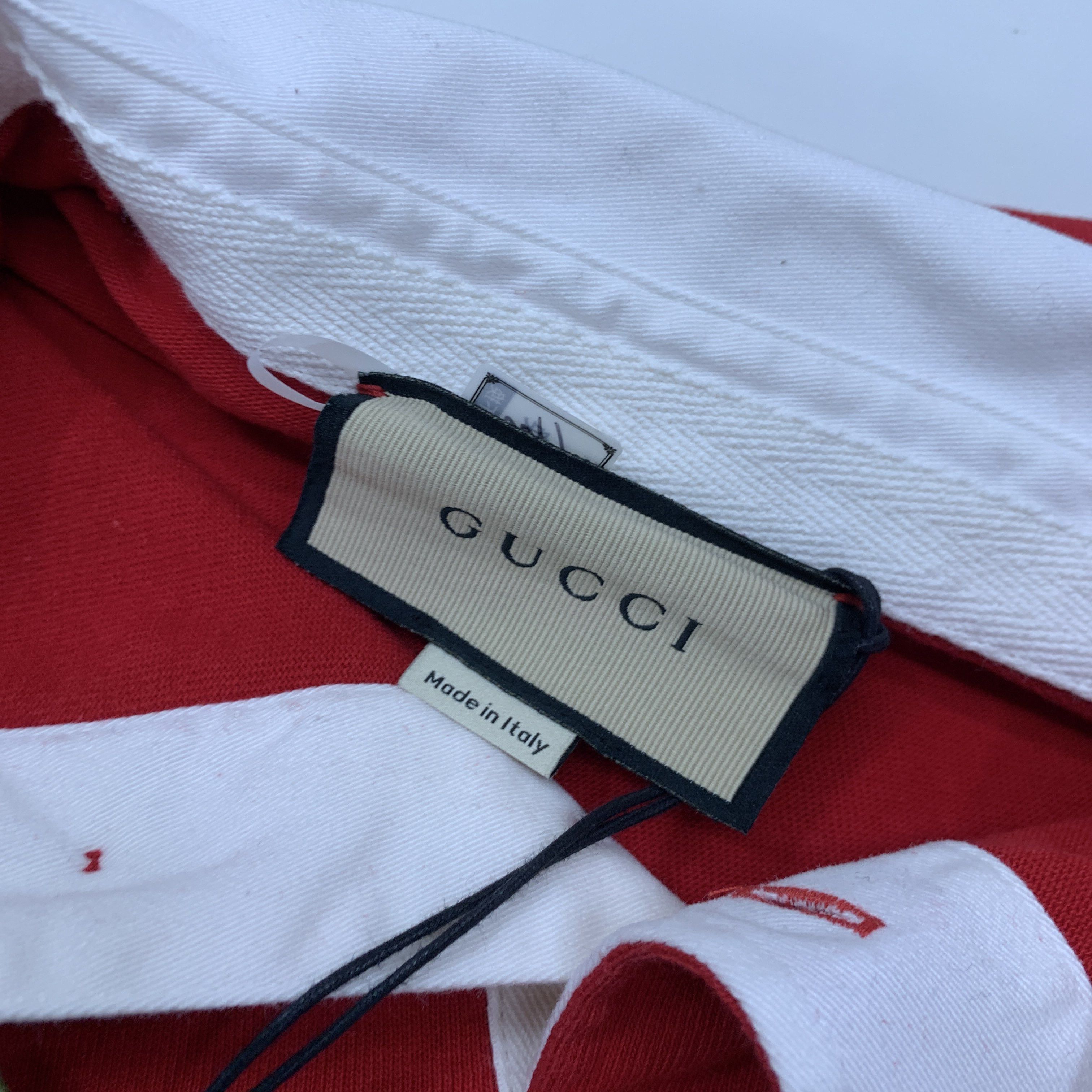 Gucci Gucci Logo Long Sleeve Polo Size M Size US M / EU 48-50 / 2 - 3 Thumbnail