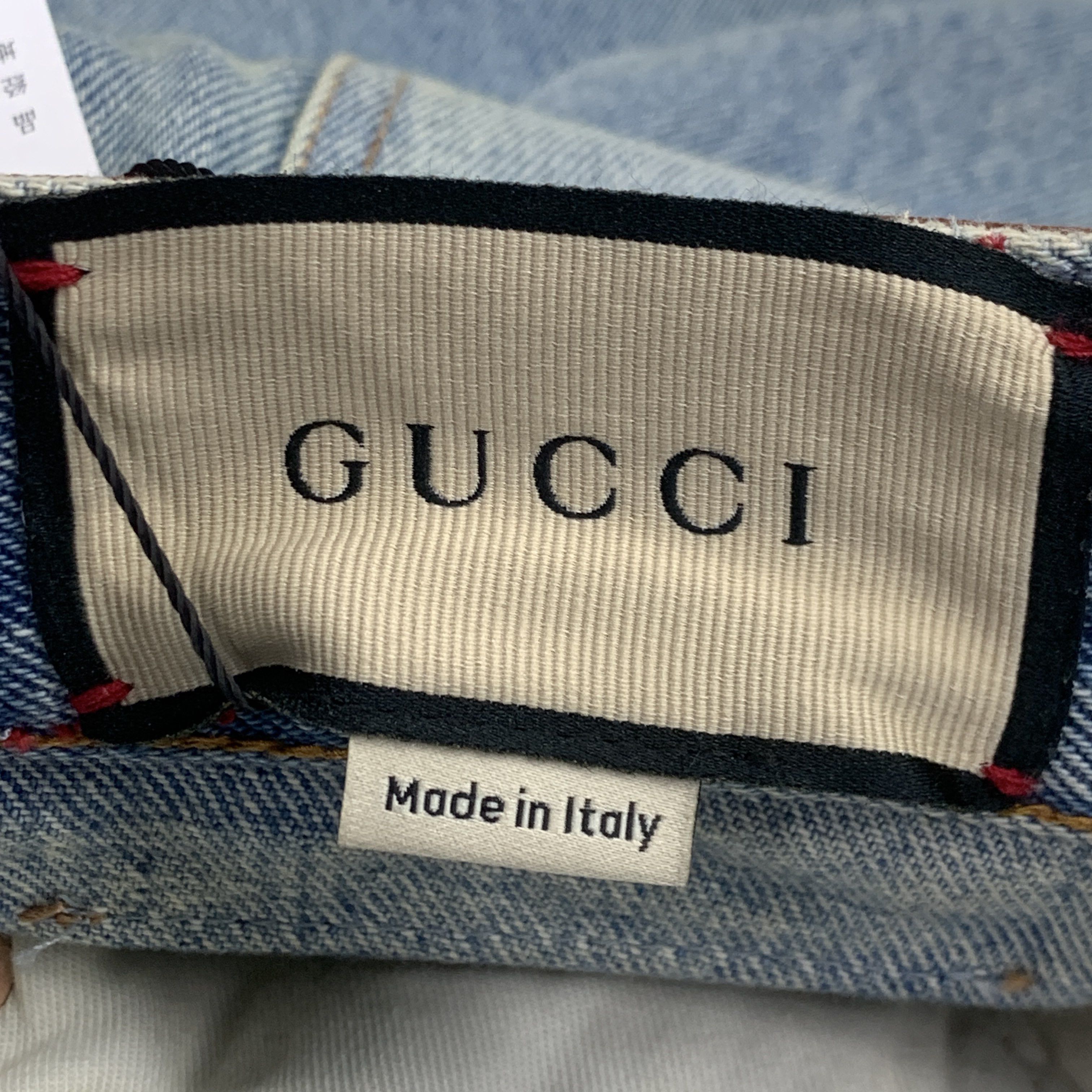 Gucci Gucci Logo Patch Denim Jeans US 30 Size US 30 / EU 46 - 3 Thumbnail