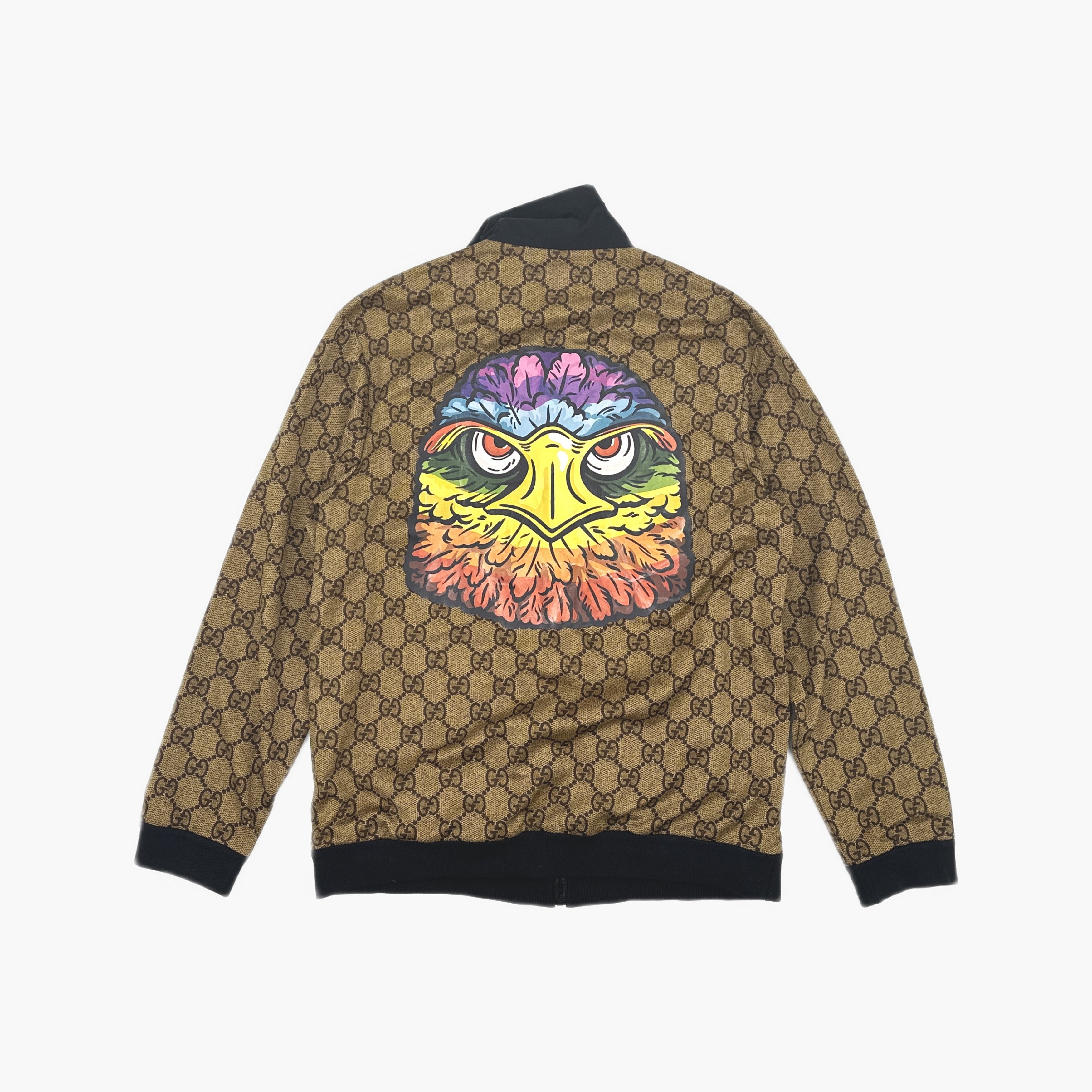 Gucci Gucci GG Eagle Print Track Jacket Size L Size US L / EU 52-54 / 3 - 2 Thumbnail