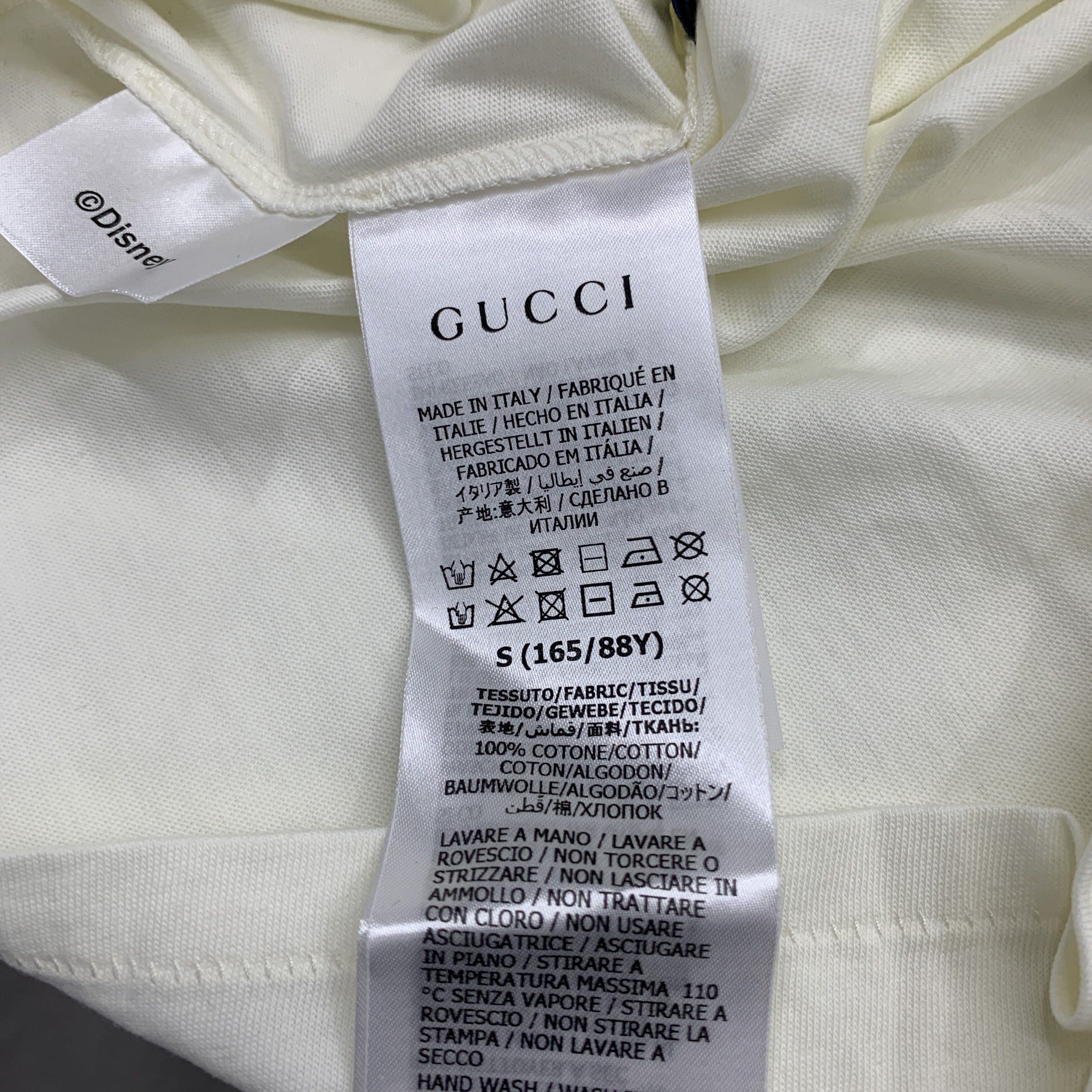 Gucci Gucci x Disney Donald Duck Graphic T-Shirt Size S Size S / US 4 / IT 40 - 4 Thumbnail