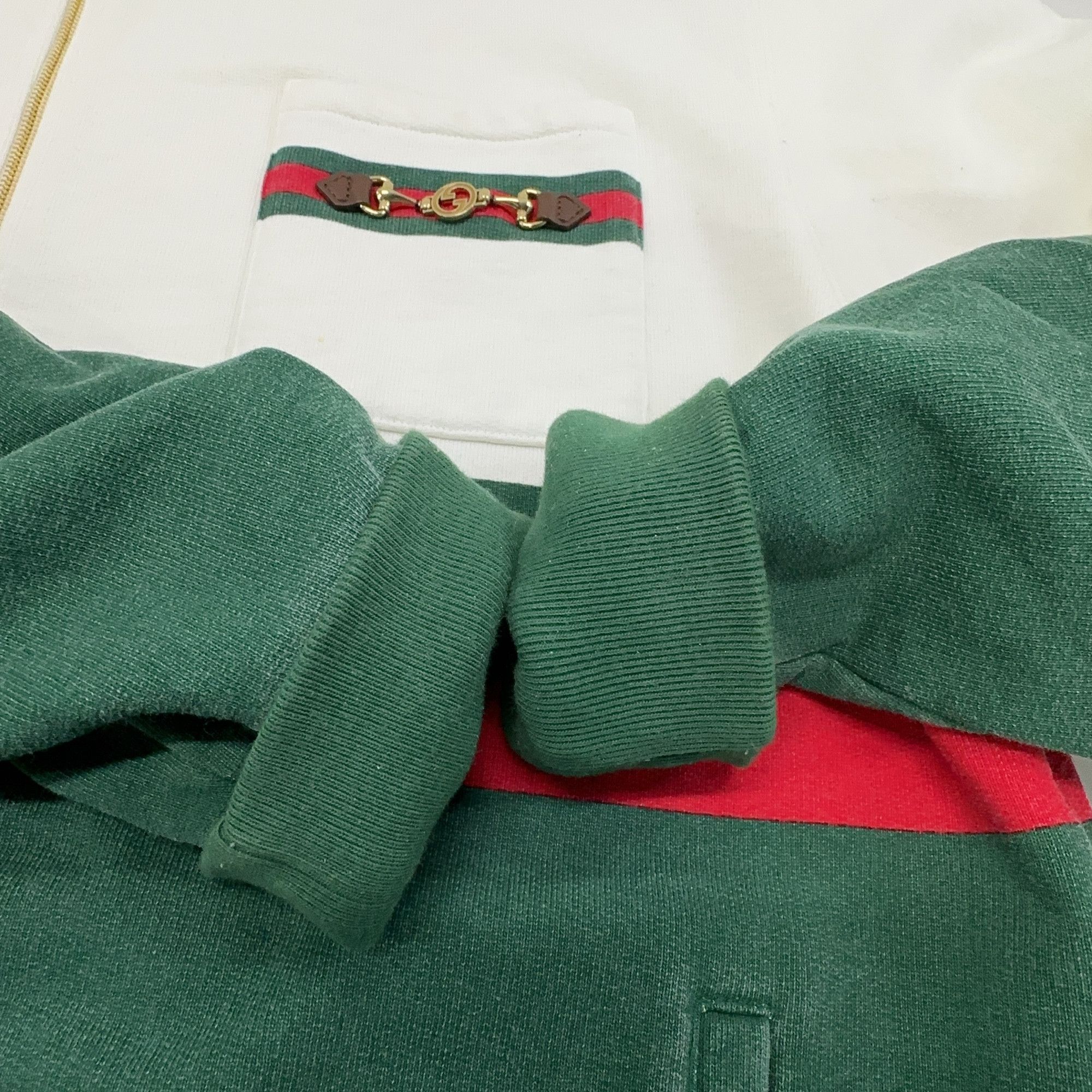 Gucci Gucci Colorblock Zip-Up Track Jacket Size M Size US M / EU 48-50 / 2 - 12 Thumbnail