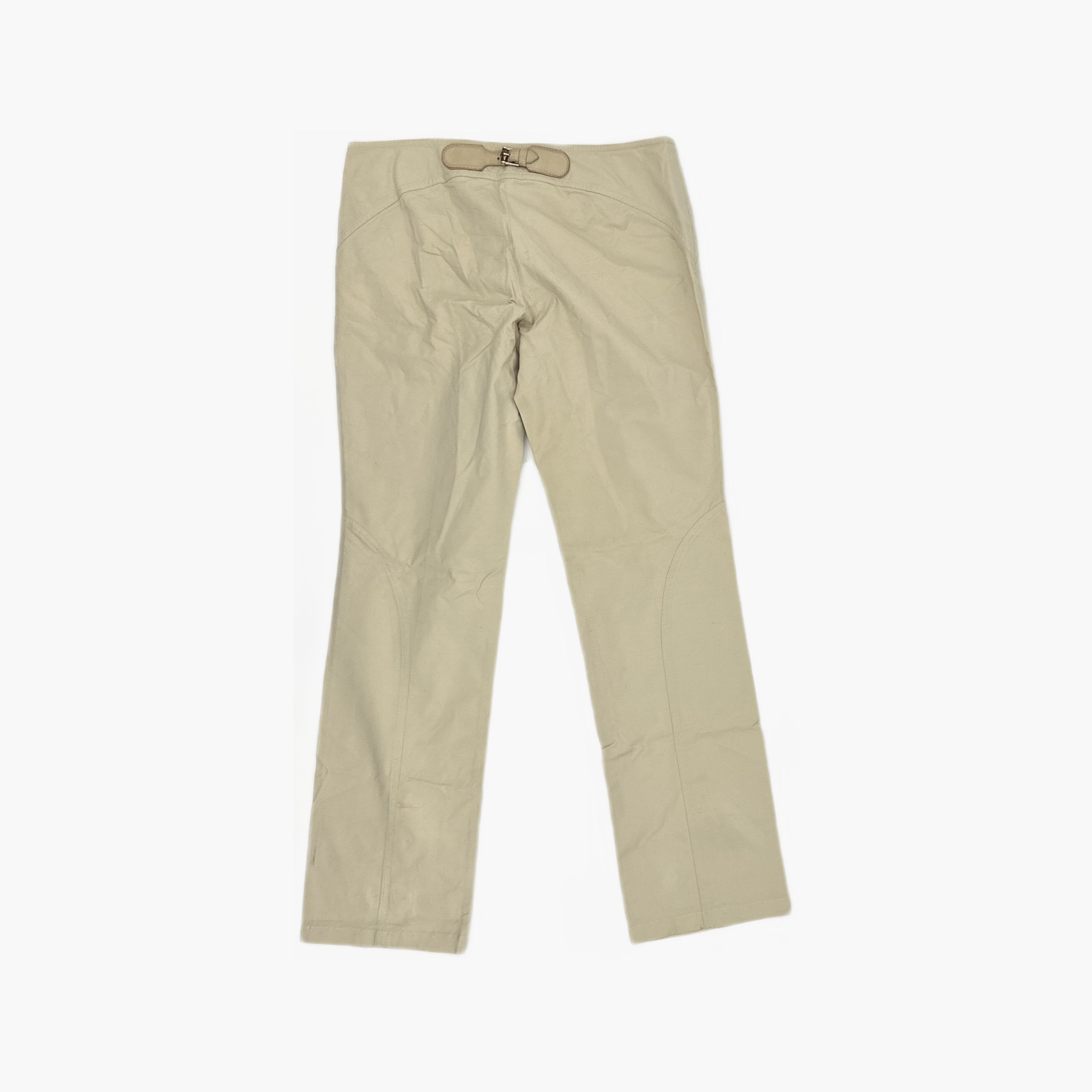 Gucci Gucci Beige Casual Pants Size 42 Size US 26 / EU 42 - 2 Thumbnail