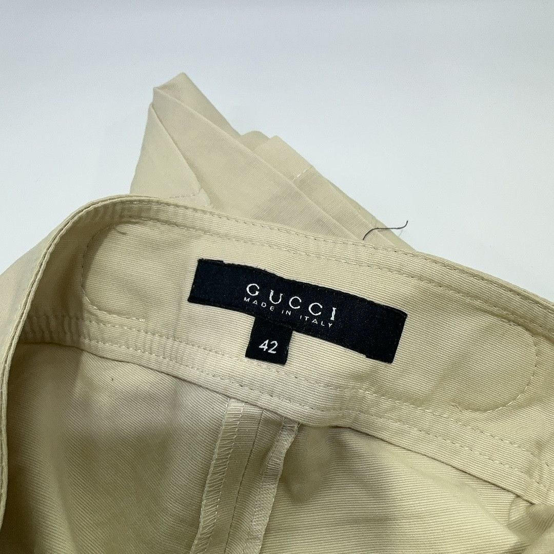 Gucci Gucci Beige Casual Pants Size 42 Size US 26 / EU 42 - 4 Thumbnail