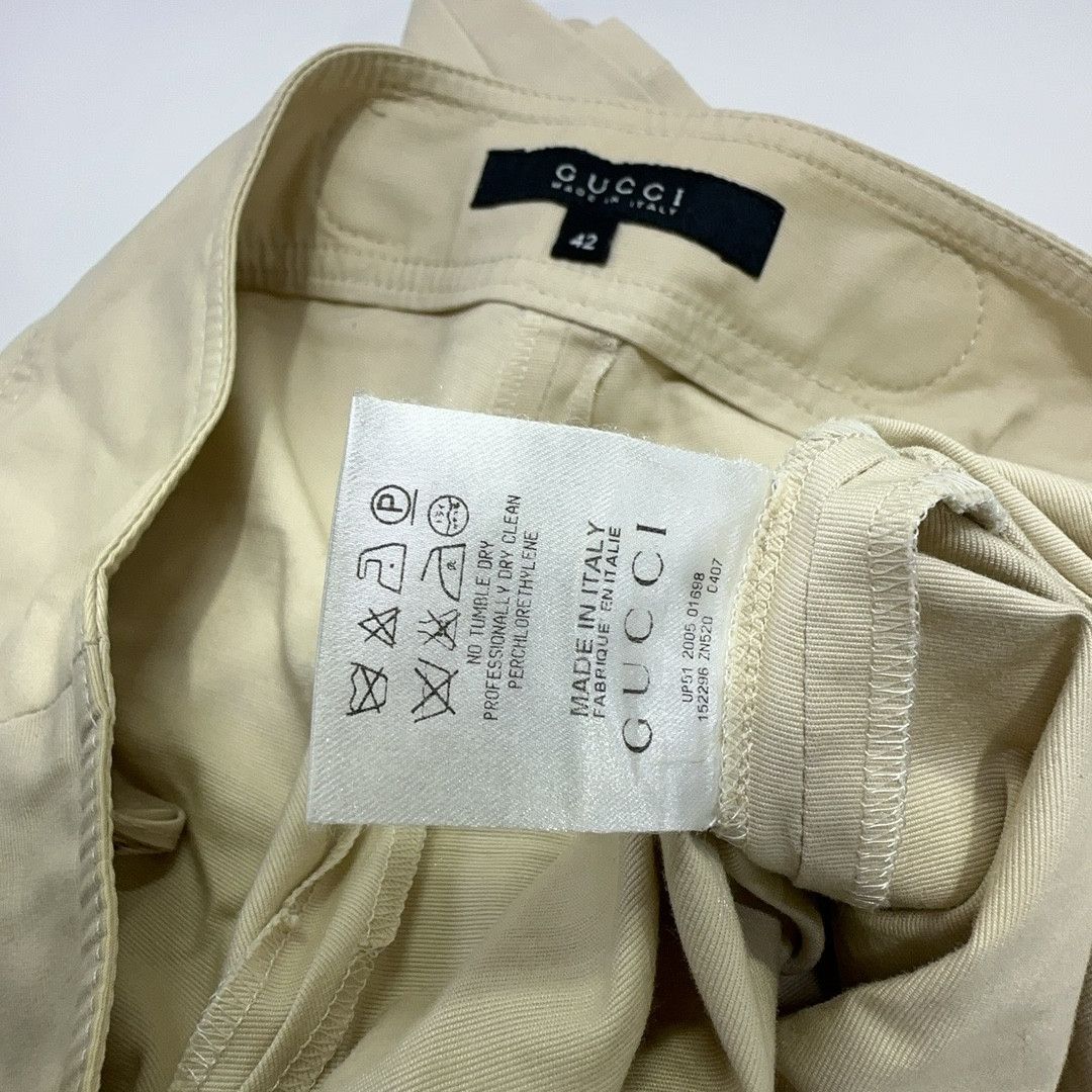 Gucci Gucci Beige Casual Pants Size 42 Size US 26 / EU 42 - 5 Thumbnail