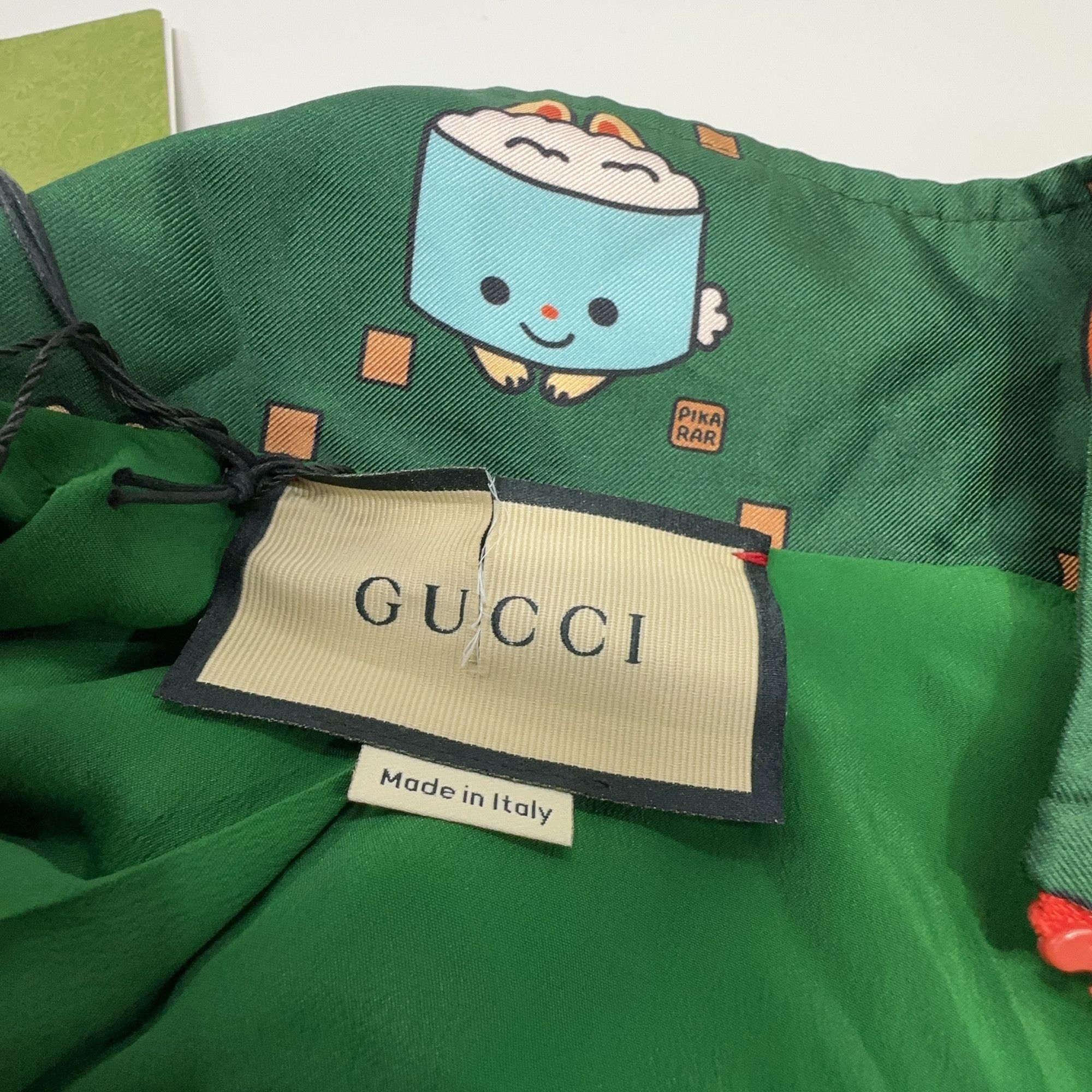 Gucci Gucci Green Patterned Jacket Size S Size S / US 4 / IT 40 - 3 Thumbnail