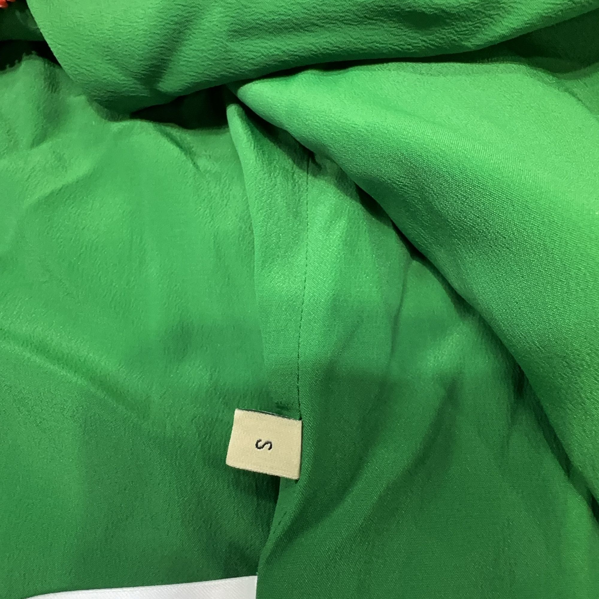 Gucci Gucci Green Patterned Jacket Size S Size S / US 4 / IT 40 - 5 Thumbnail